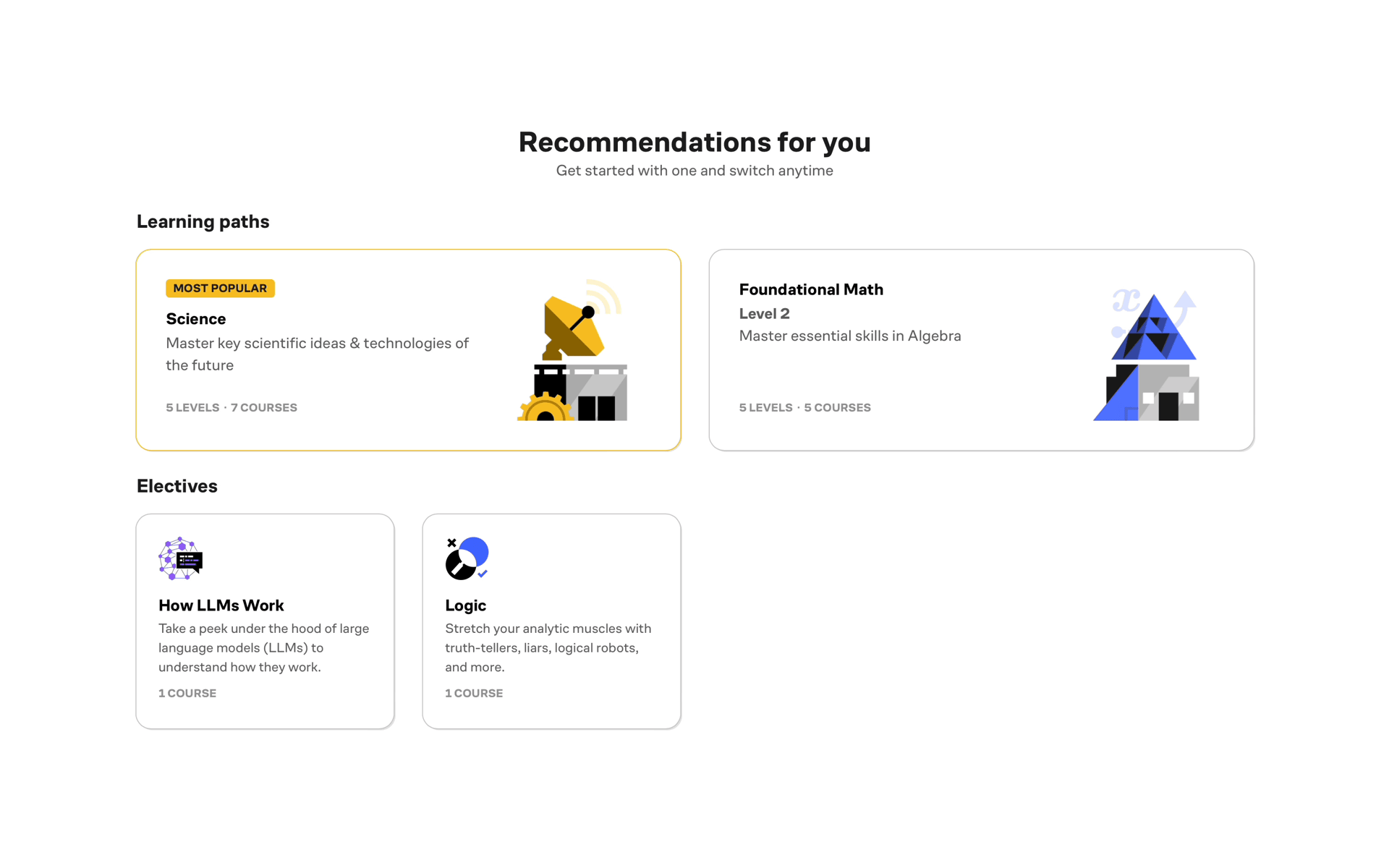 Brilliant Web Education interface screenshot 24