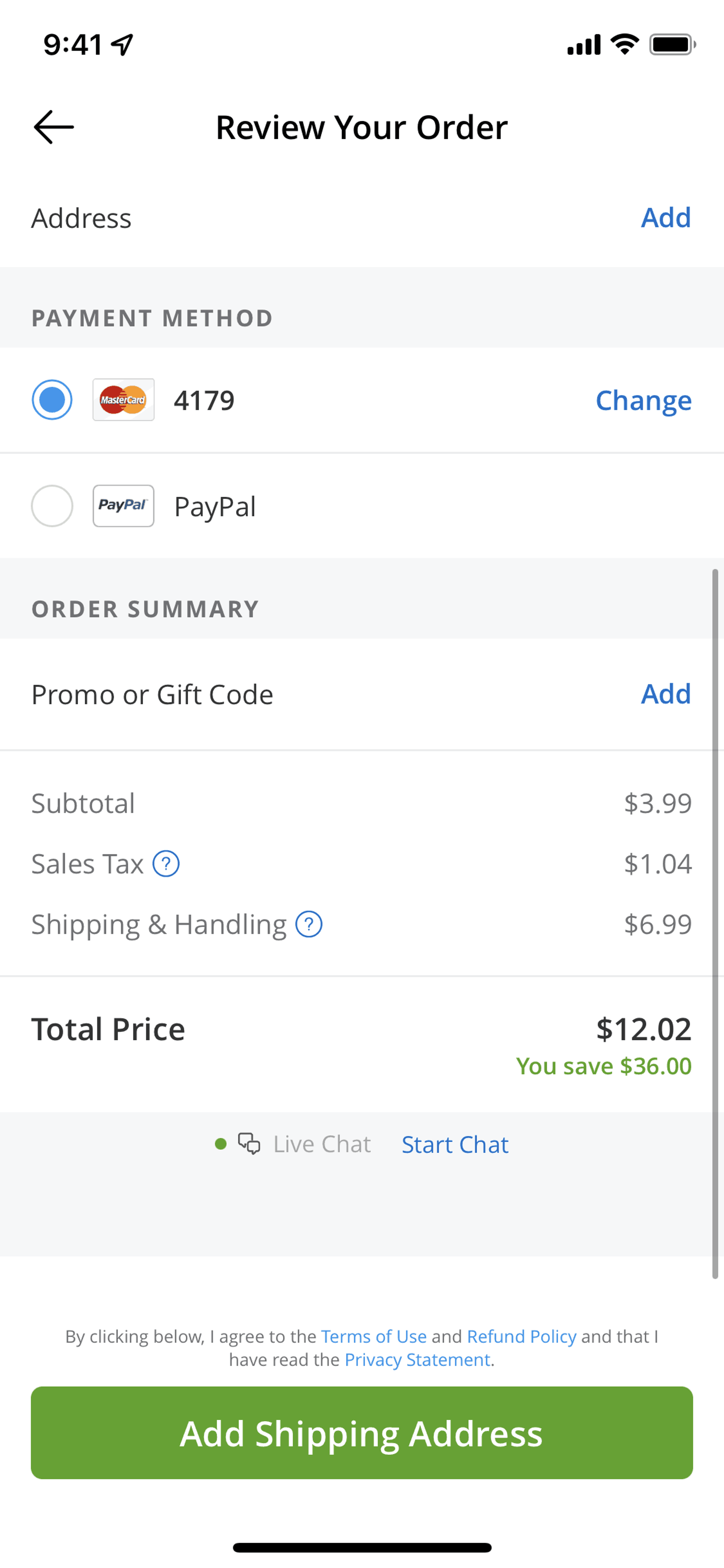 Groupon iOS Shopping interface screenshot 12