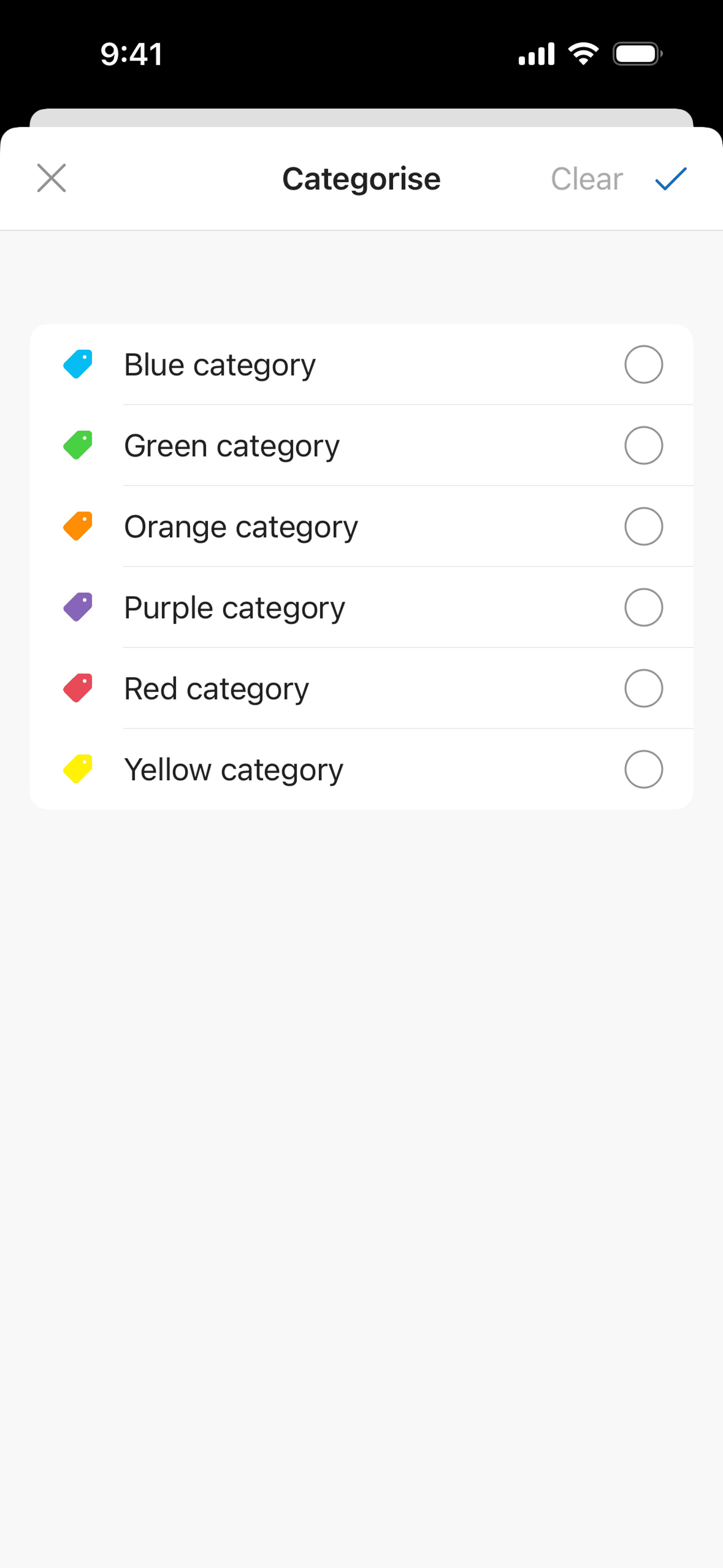 Microsoft Outlook iOS email interface screenshot 17
