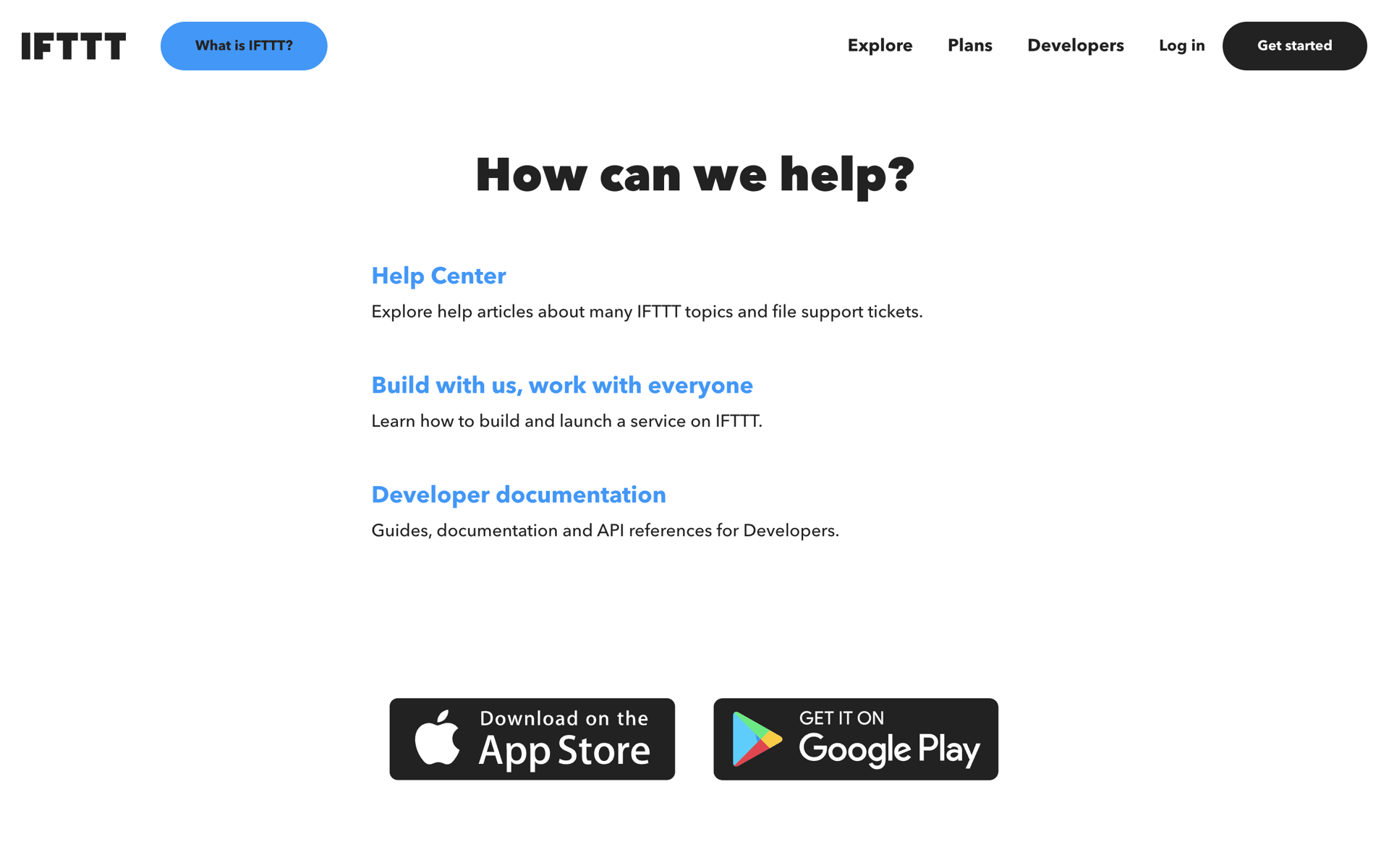 IFTTT Web Productivity interface screenshot 21