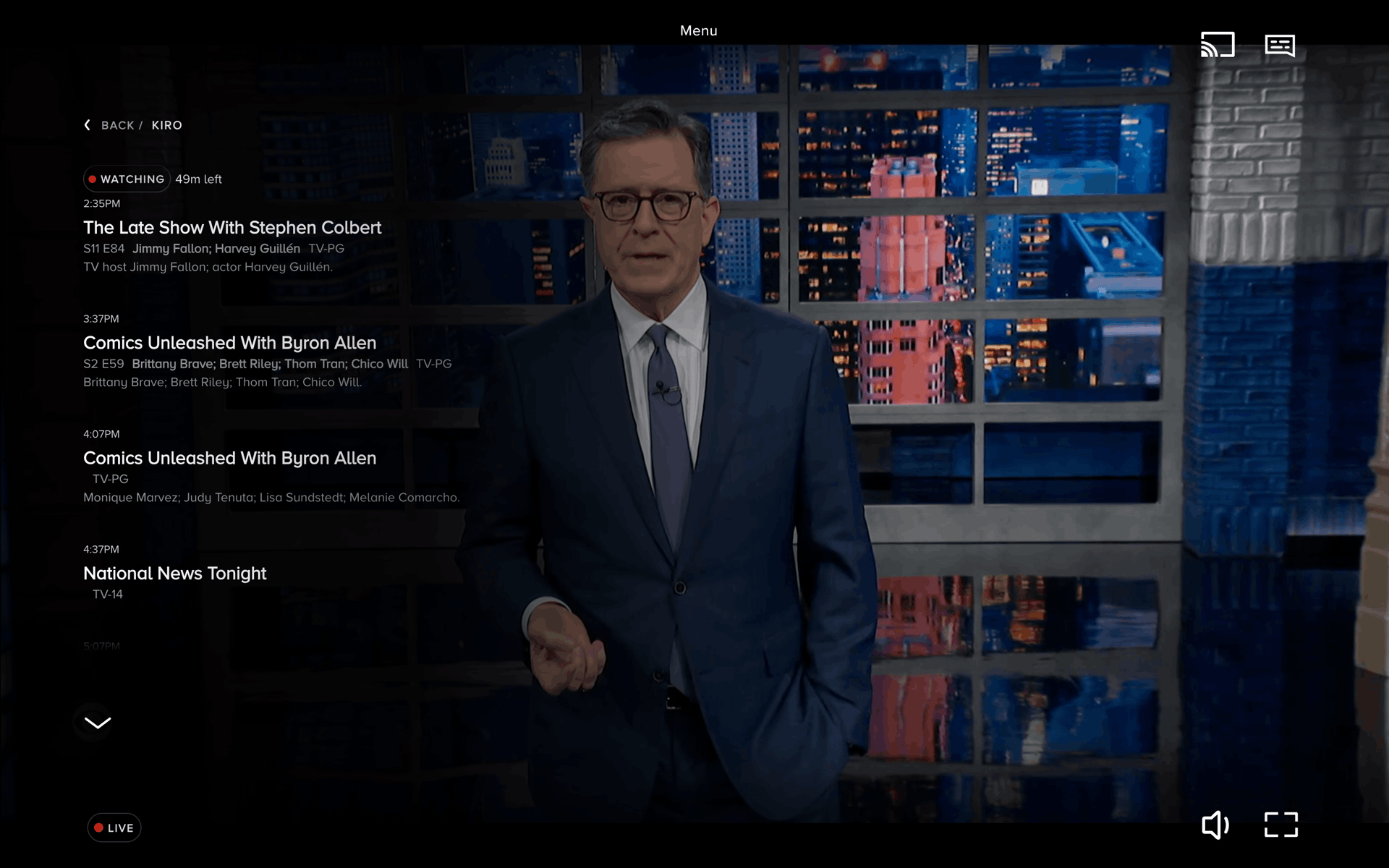 Paramount+ Web streaming interface screenshot 21