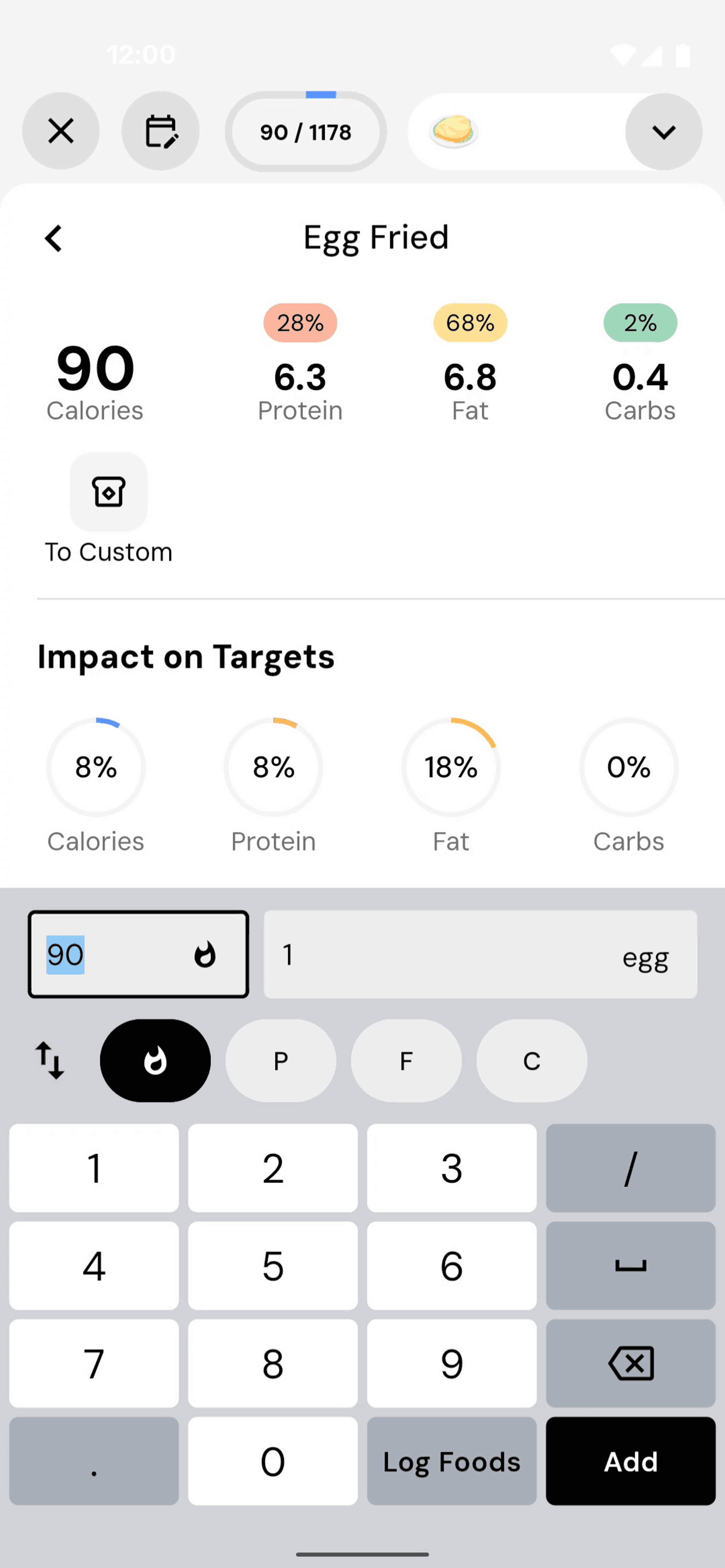 MacroFactor Android Health & Fitness interface screenshot 17