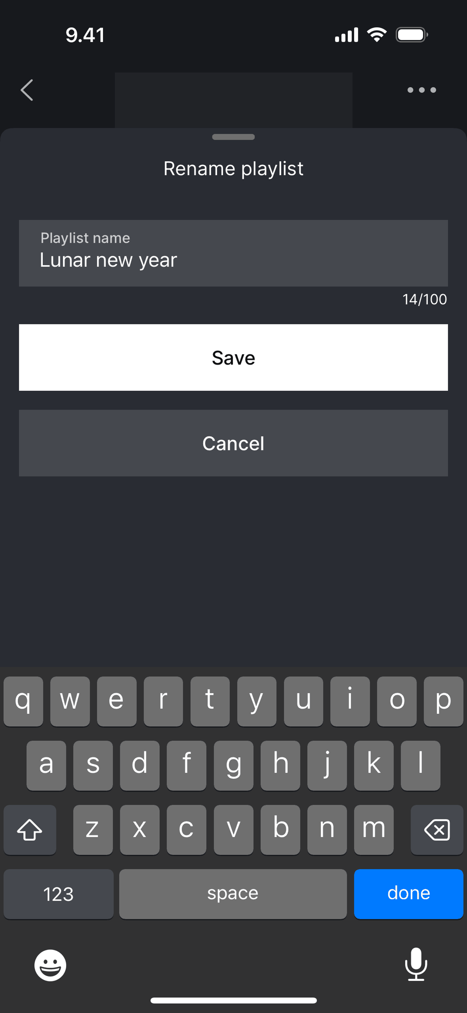Epidemic Sound iOS Entertainment interface screenshot 3