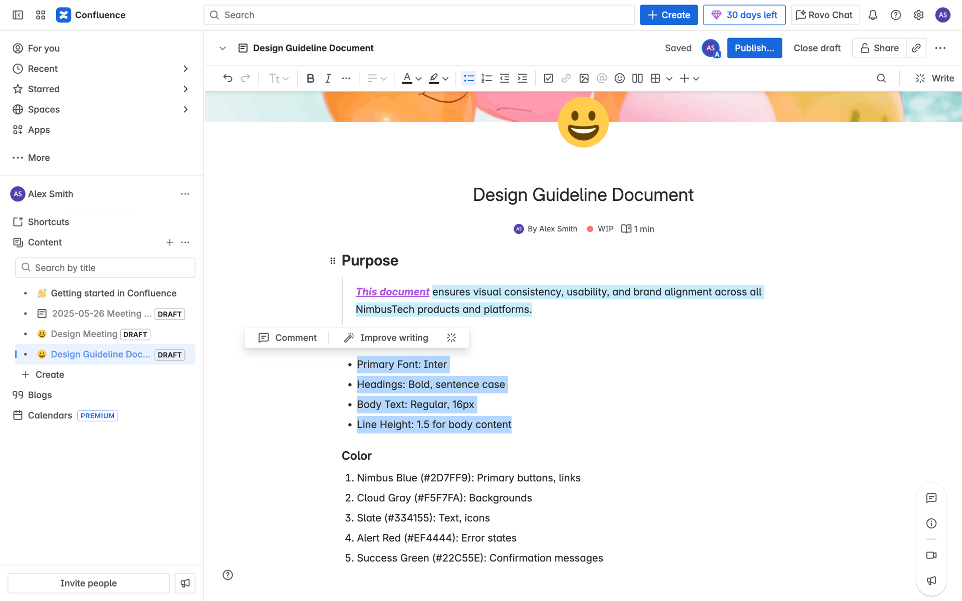 Confluence Web Collaboration interface screenshot 15