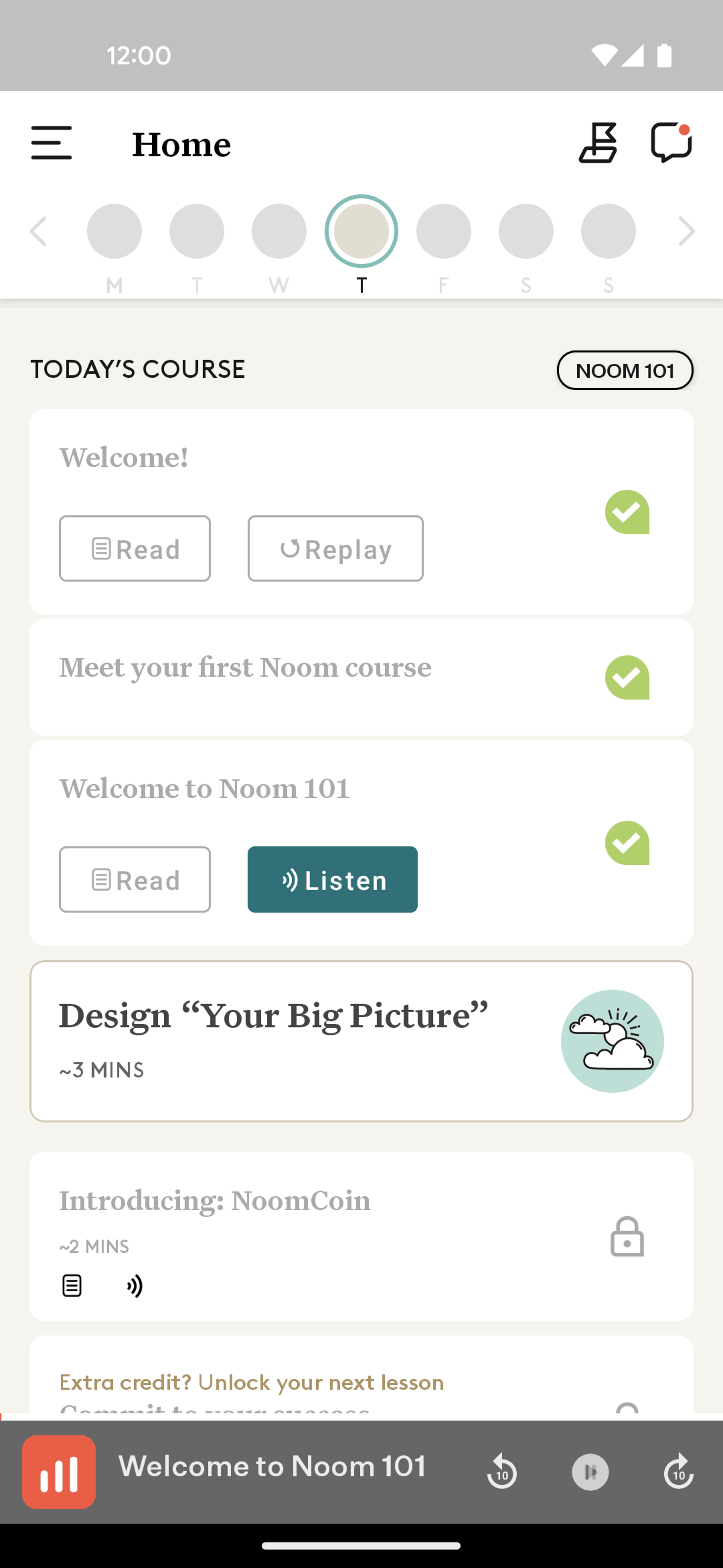Noom Android Health & Fitness interface screenshot 5