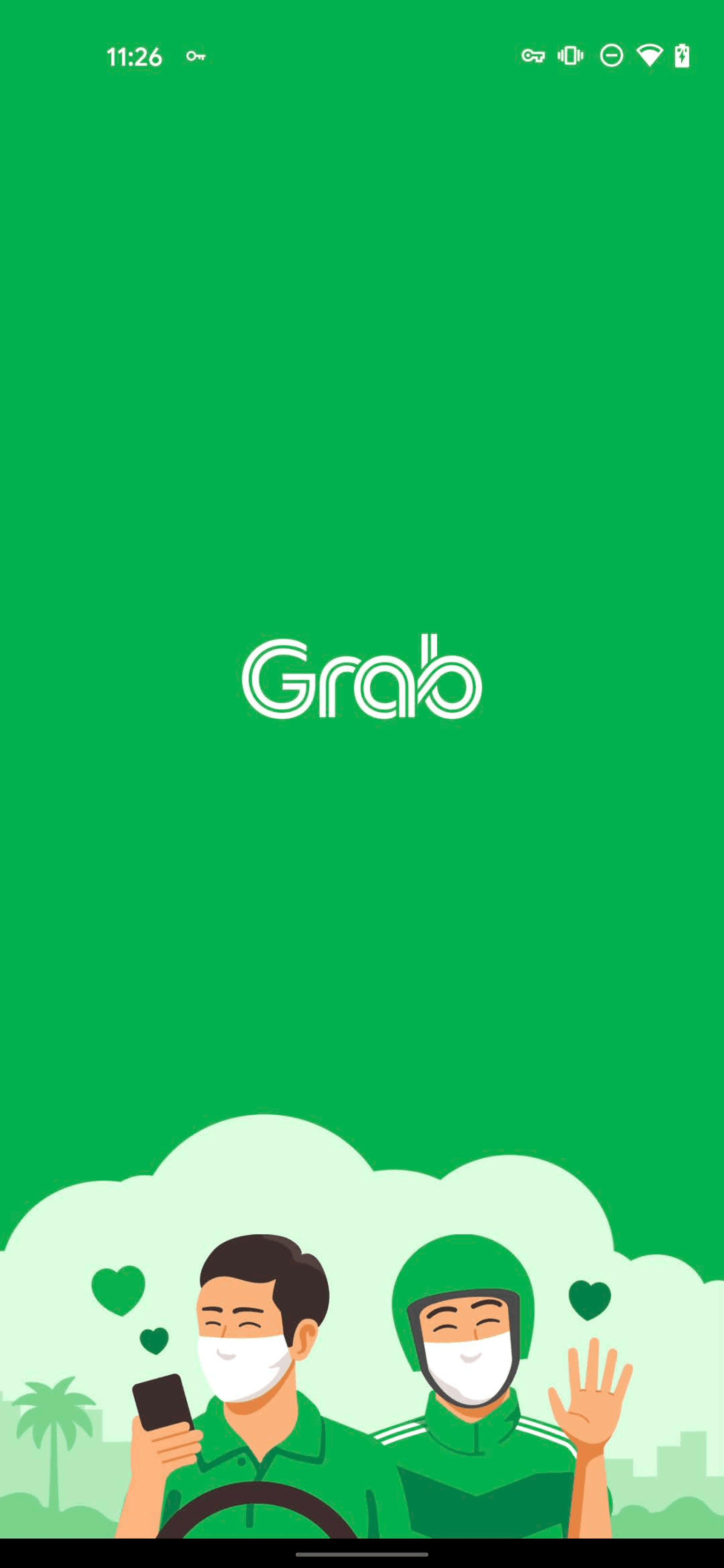 Grab Android Finance interface screenshot 1