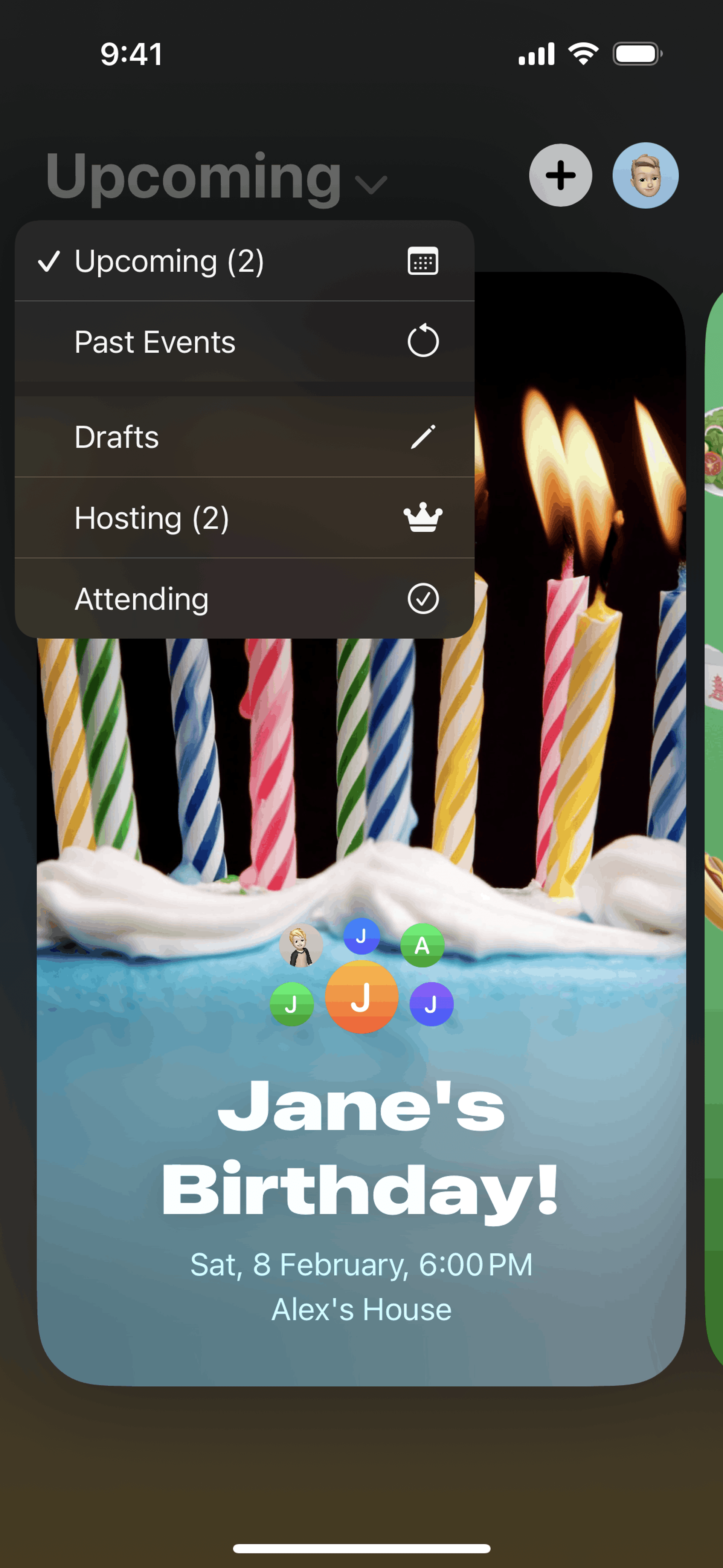Apple Invites iOS Lifestyle interface screenshot 21