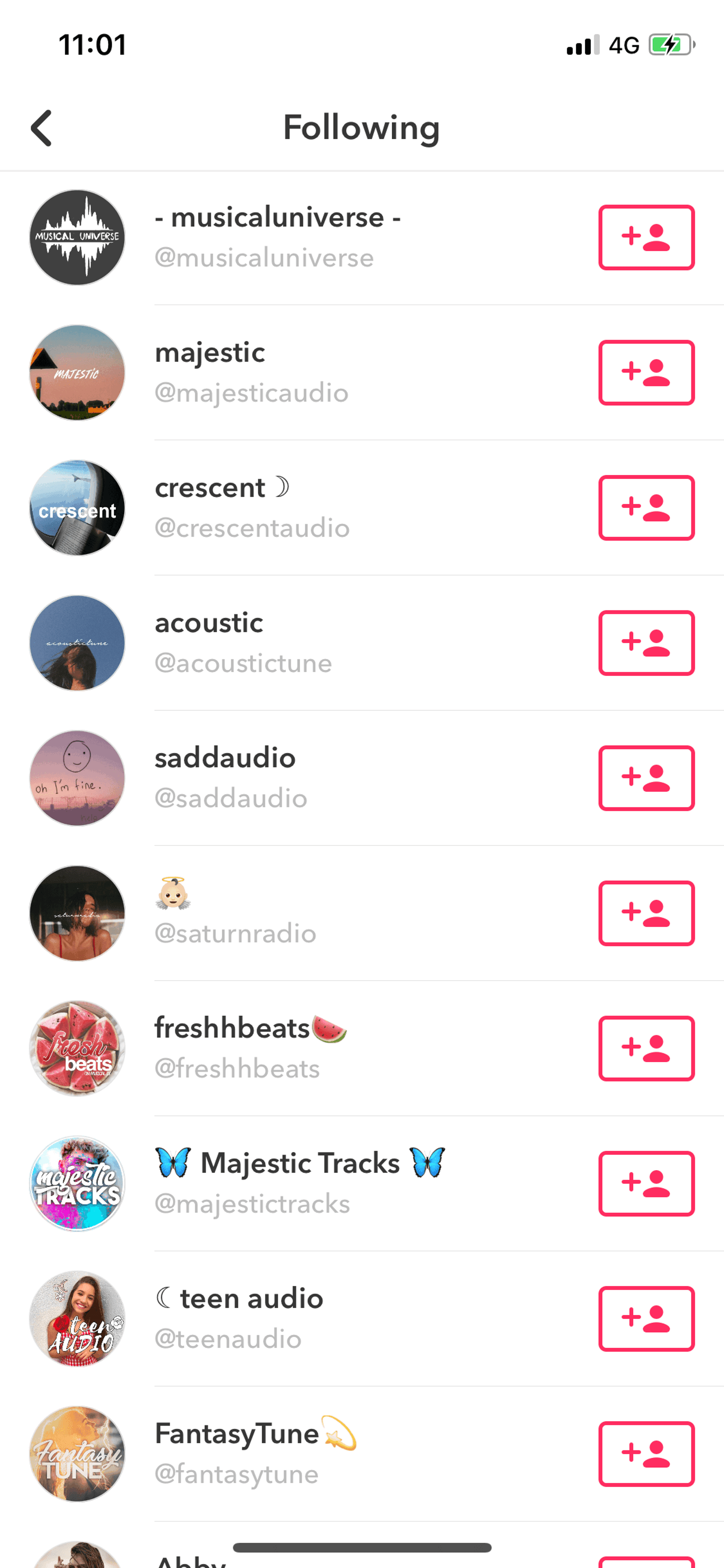 musical.ly iOS Photo & Video interface screenshot 17