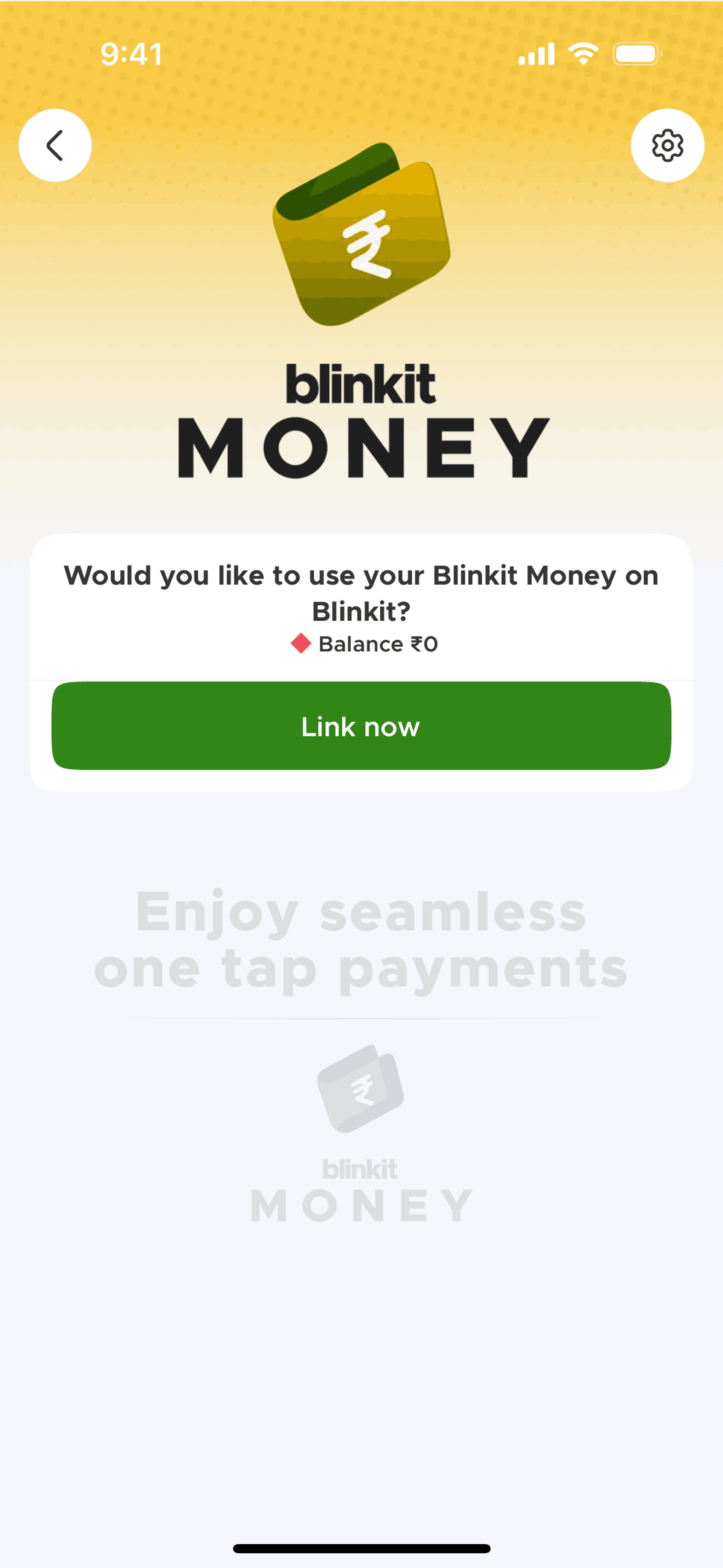 Blinkit iOS Food & Drink interface screenshot 22