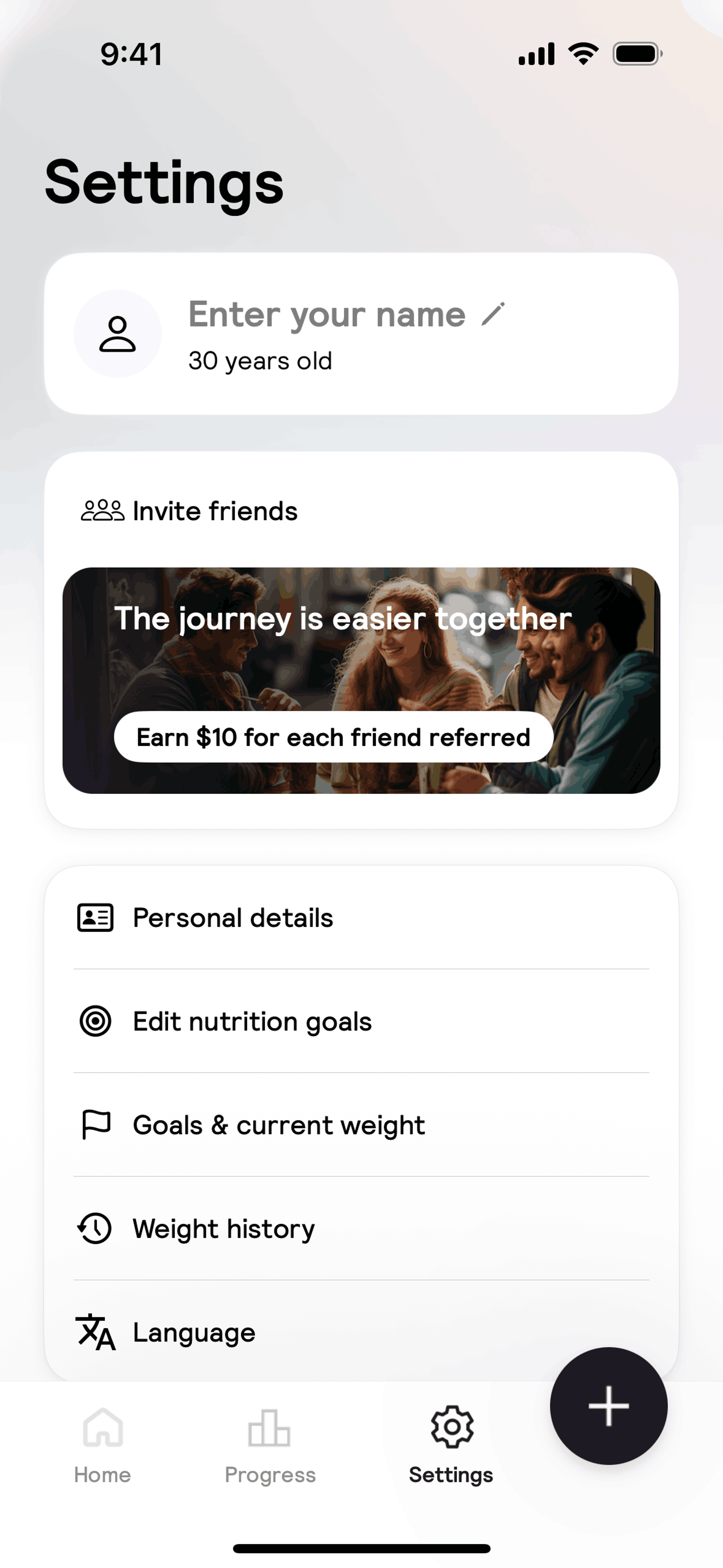 Cal AI iOS AI interface screenshot 12
