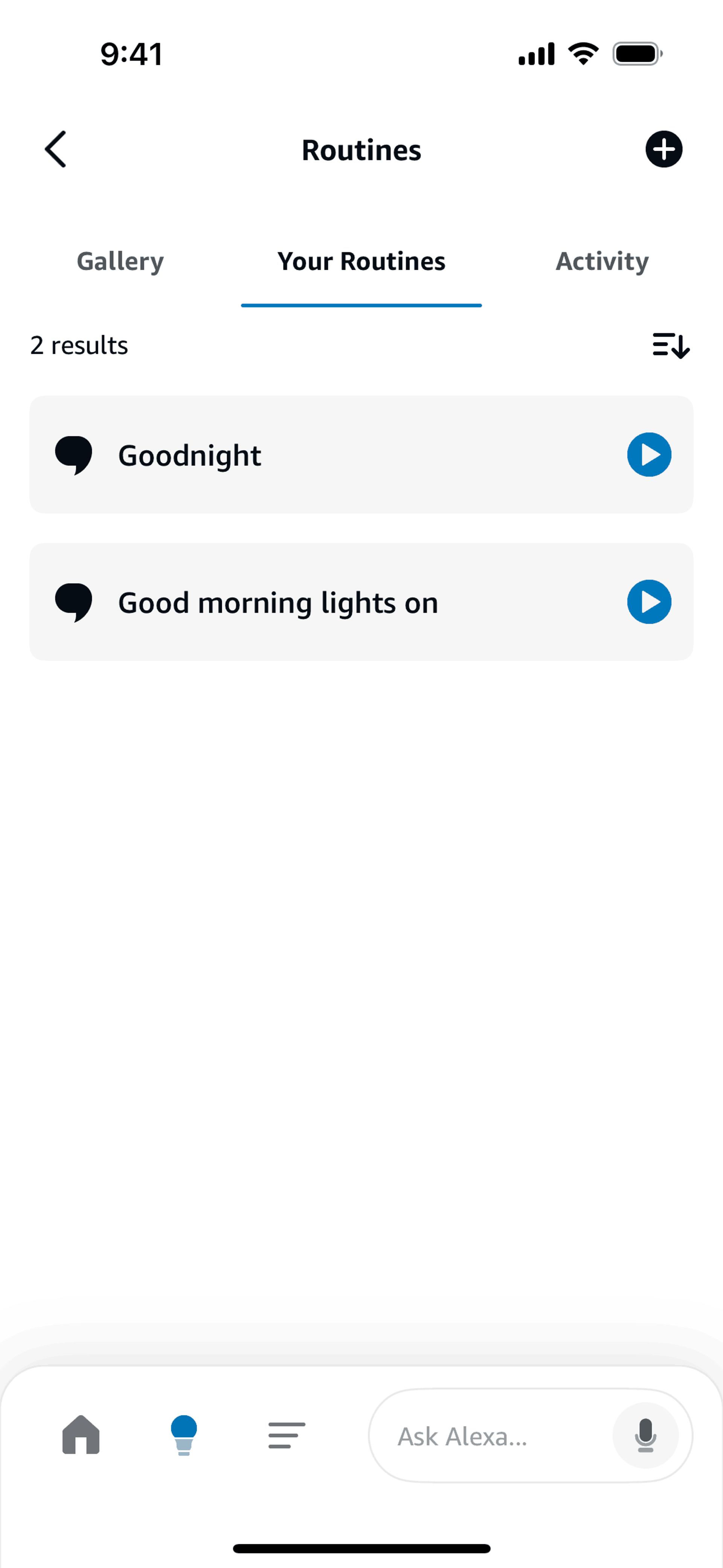 Amazon Alexa iOS Lifestyle interface screenshot 13