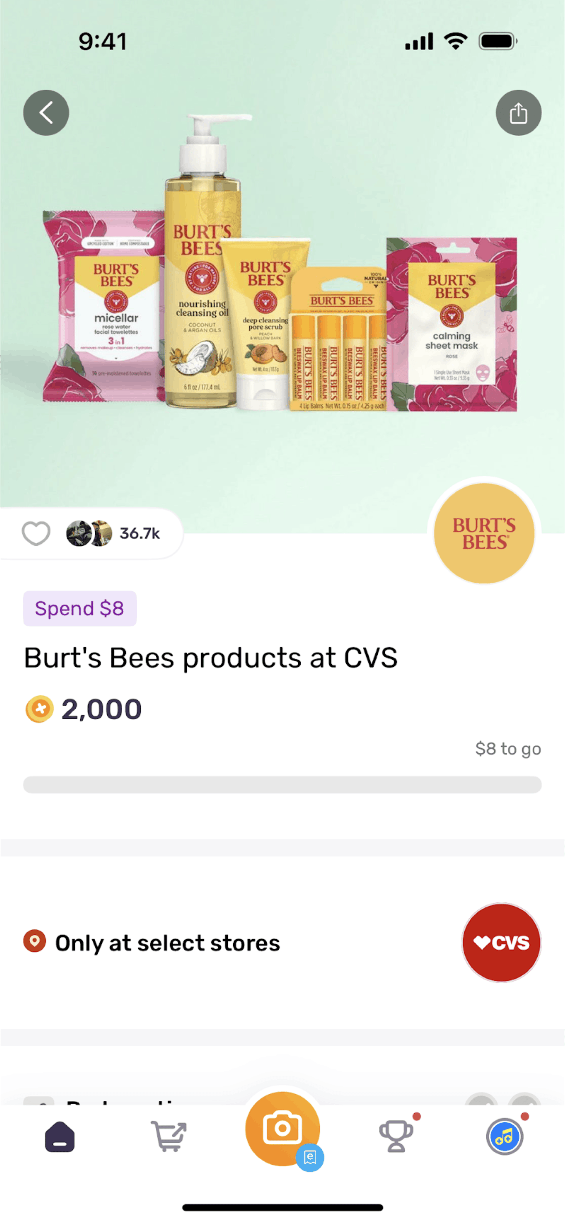 Fetch iOS Shopping interface screenshot 14