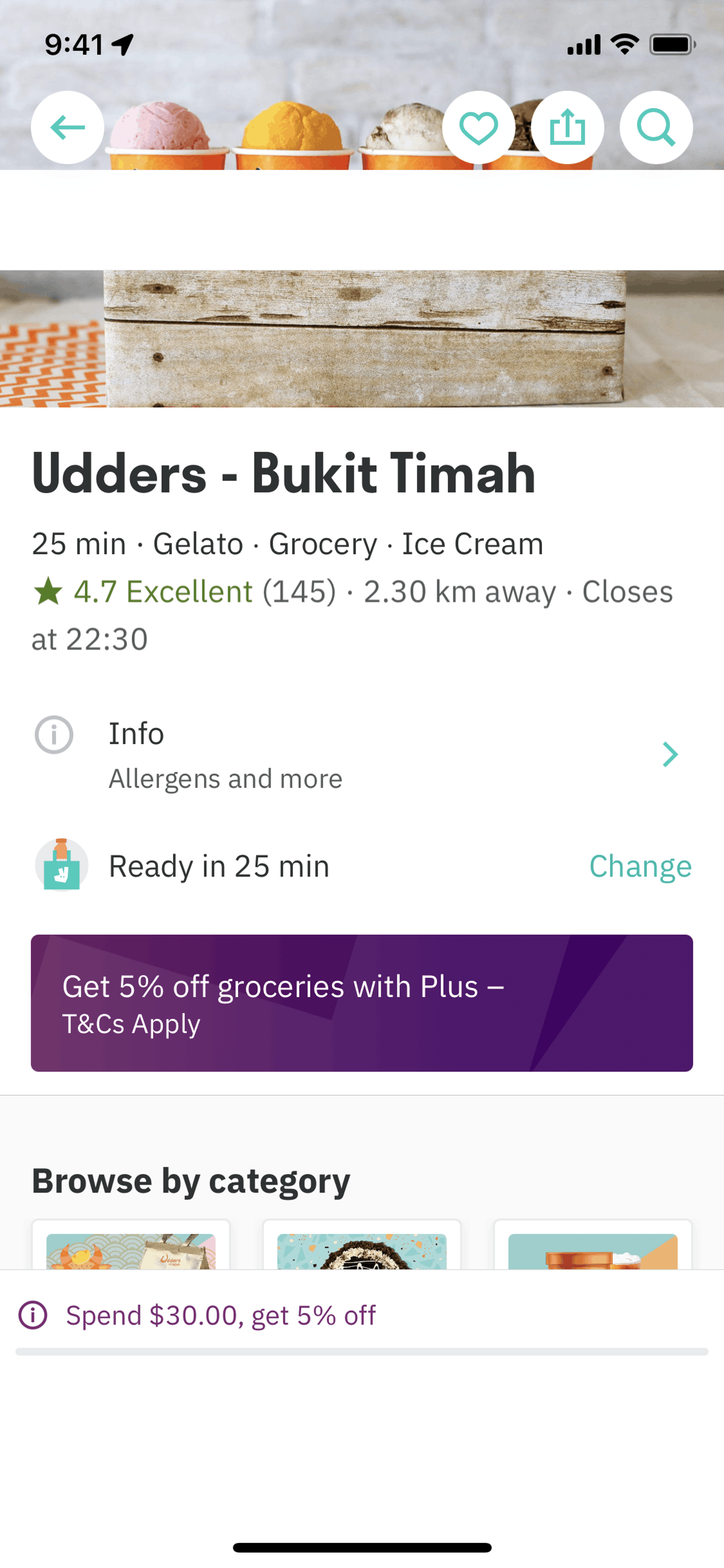 Deliveroo iOS Food & Drink interface screenshot 17