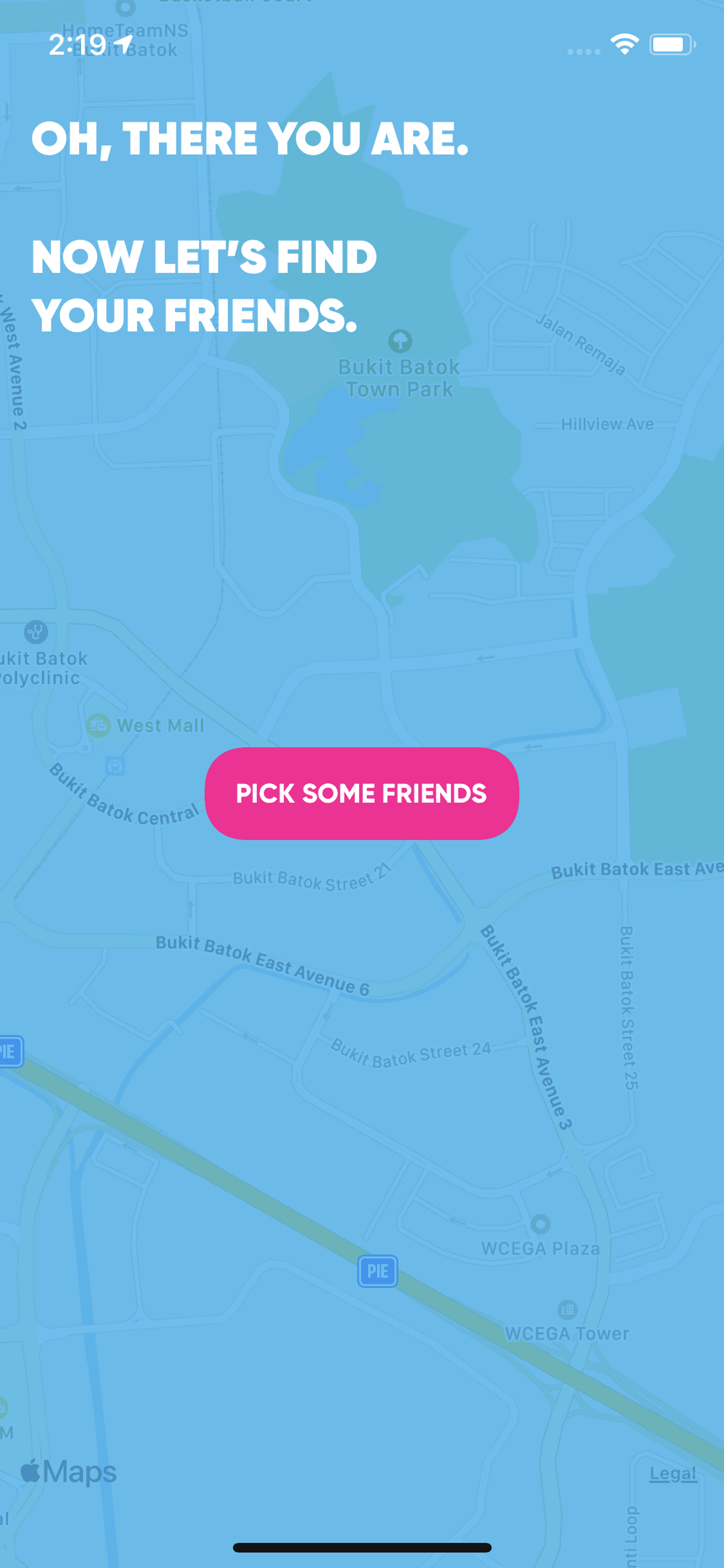 zenly iOS Social Networking interface screenshot 17