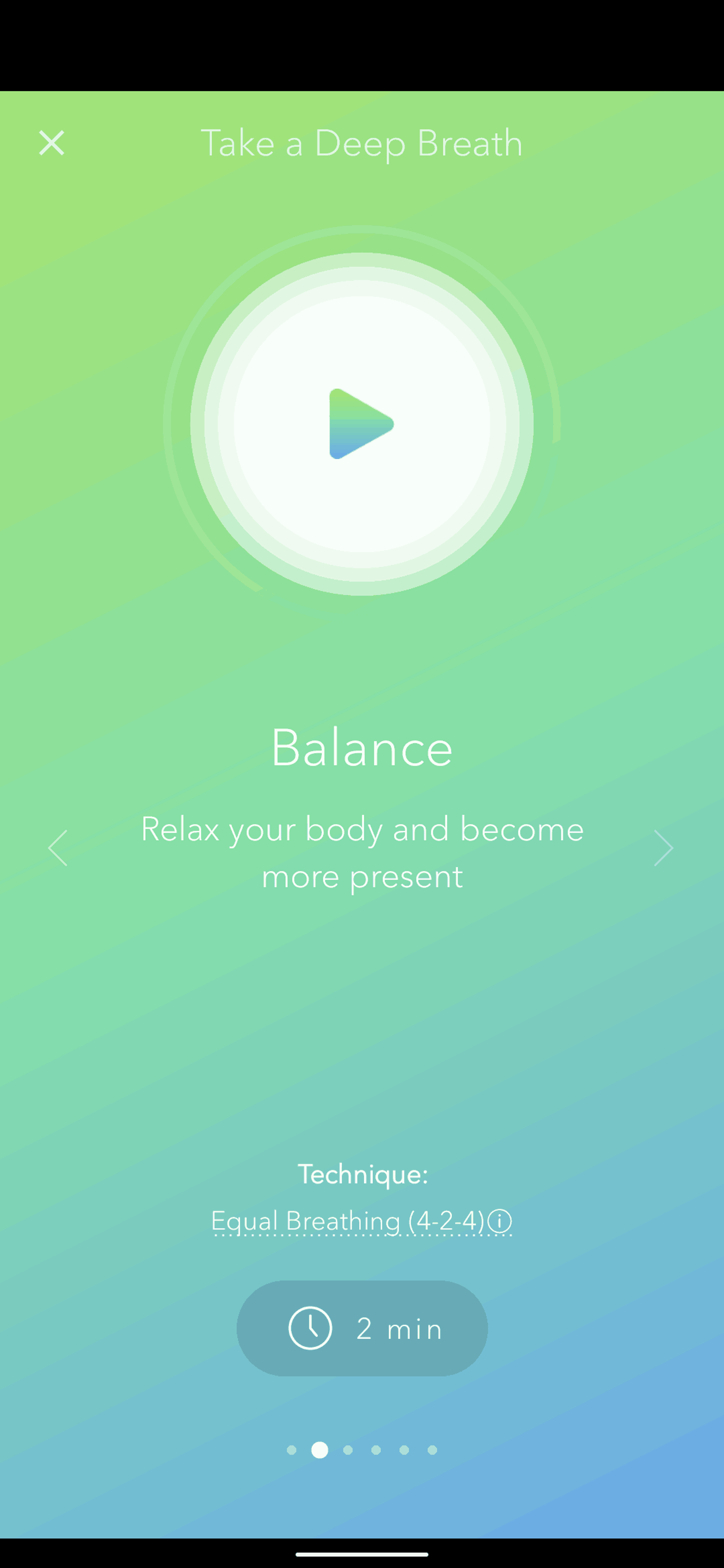 Calm Android Health & Fitness interface screenshot 23