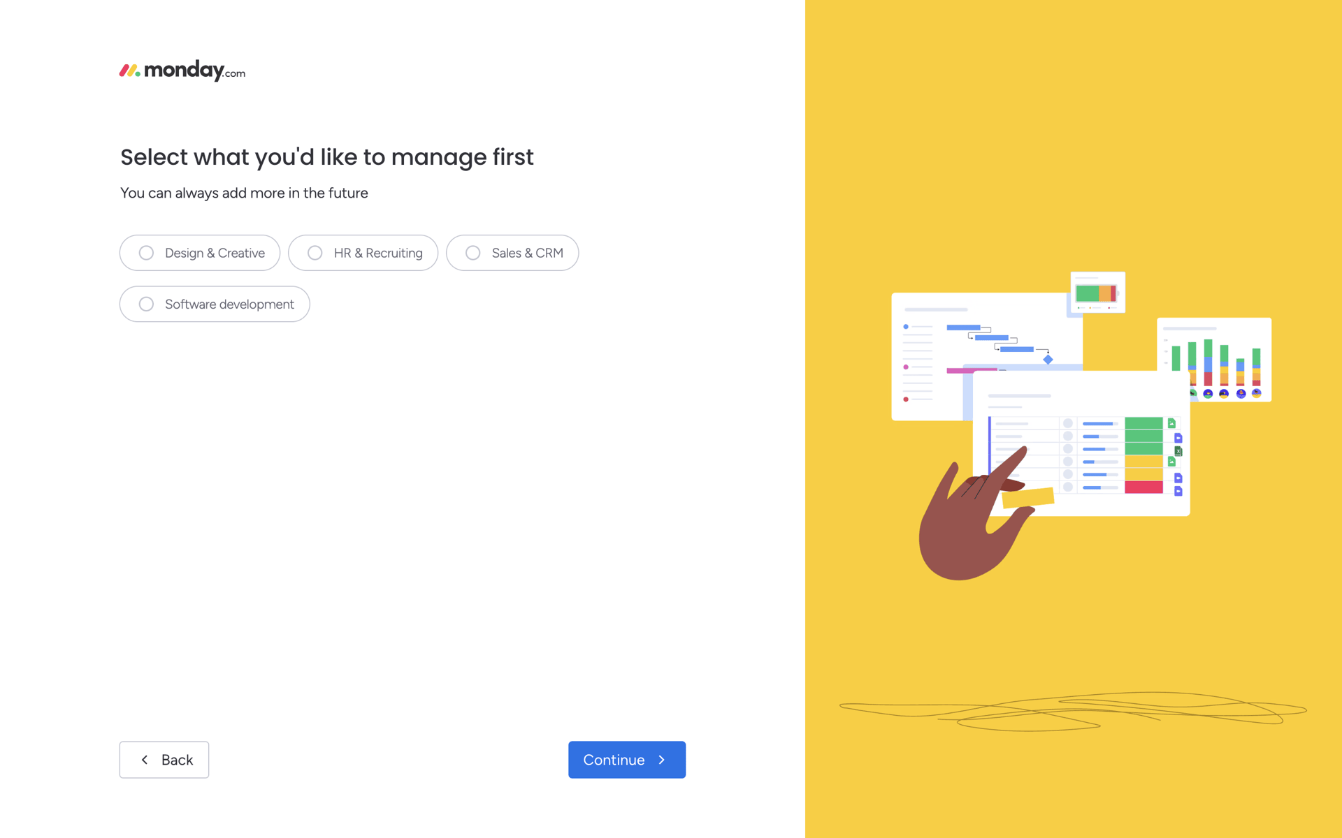 monday.com Web Collaboration interface screenshot 16