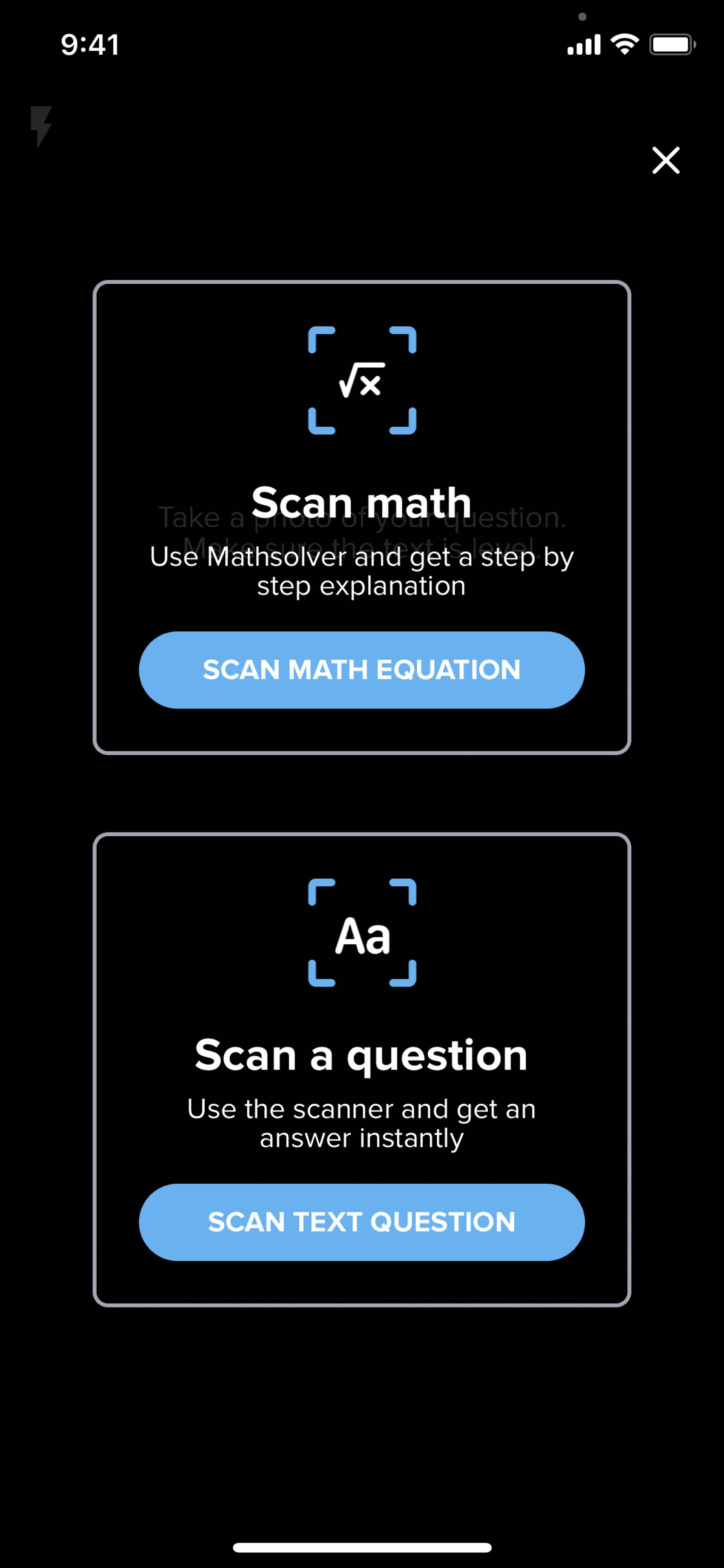 Brainly iOS Education interface screenshot 2