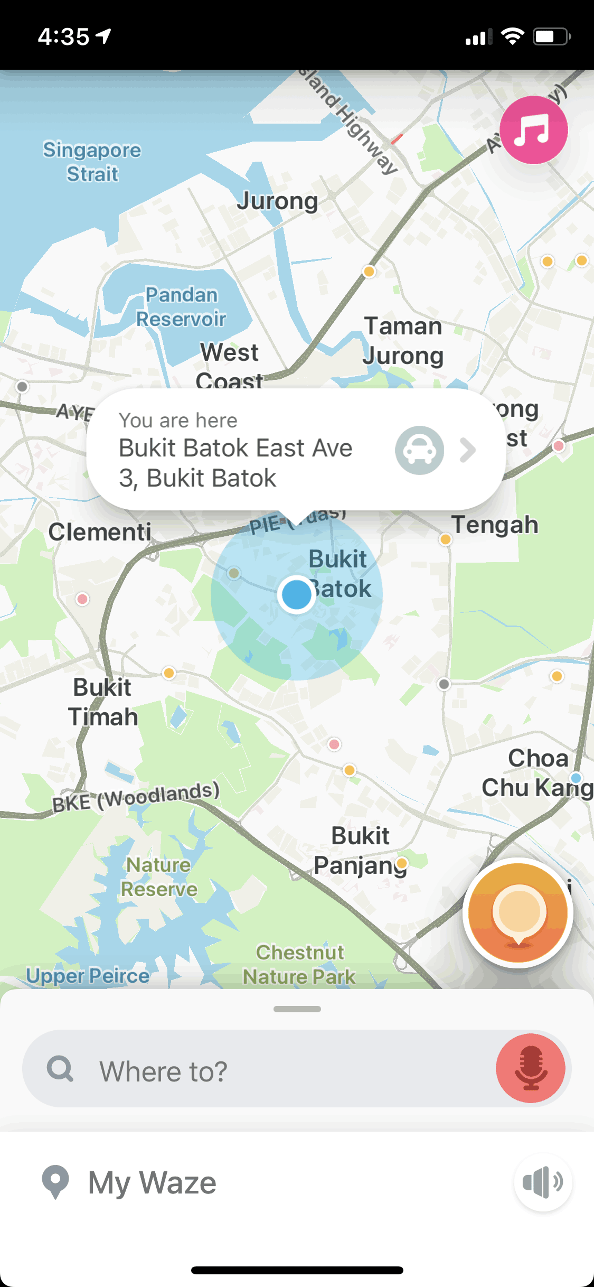 Waze iOS Maps & Navigation interface screenshot 11