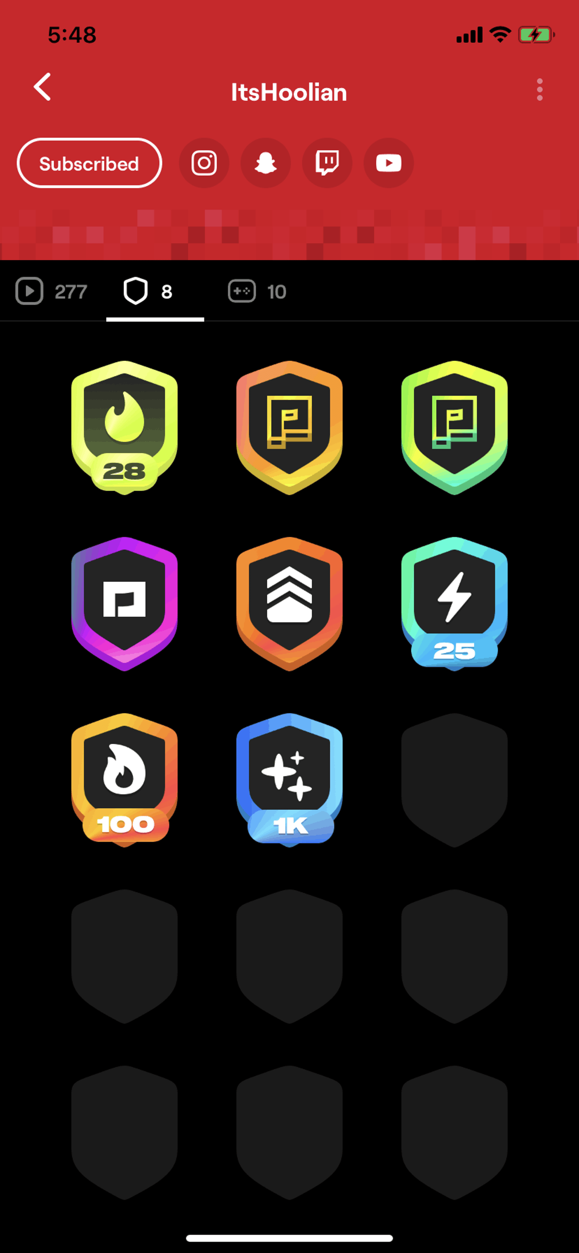 Powder iOS Social Networking interface screenshot 16