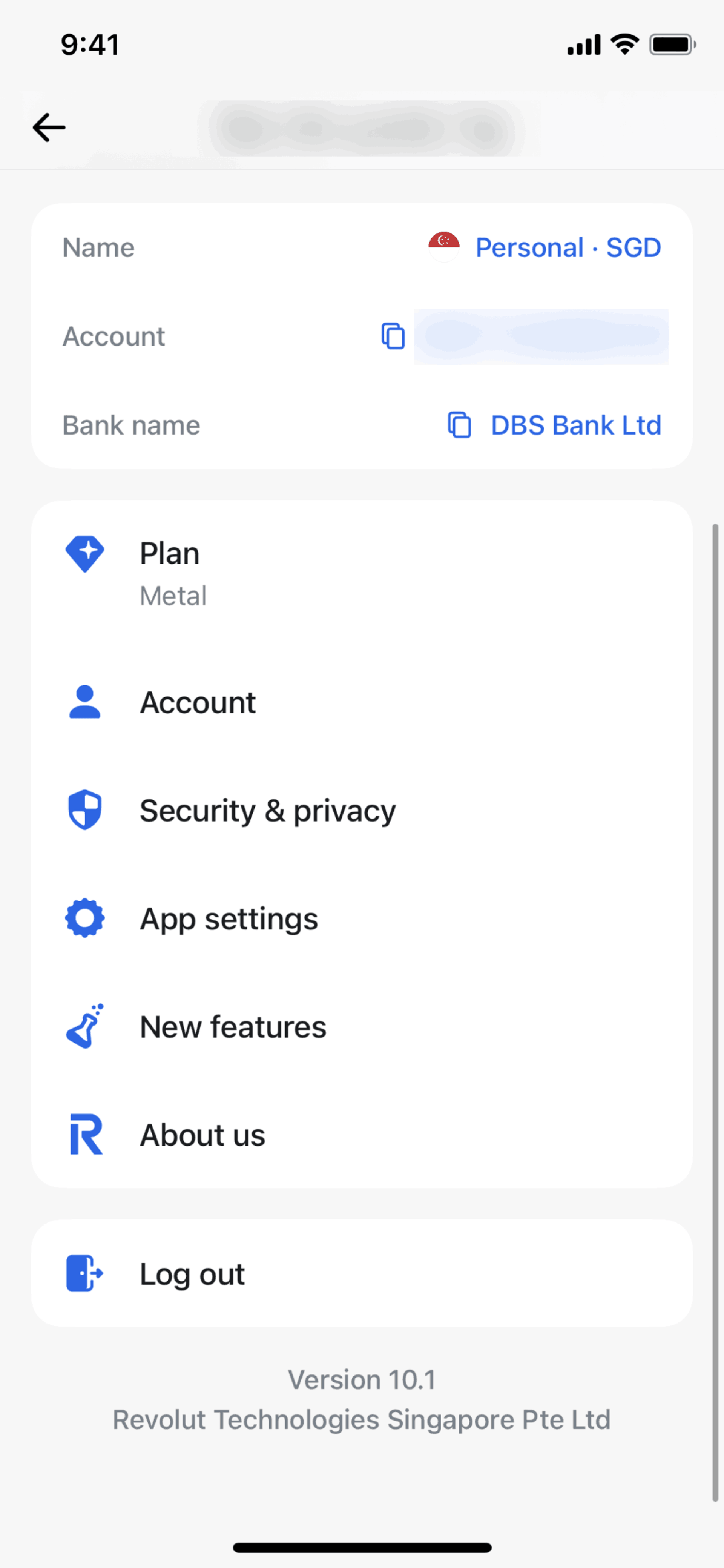 Crypto & Web3 app screen 1