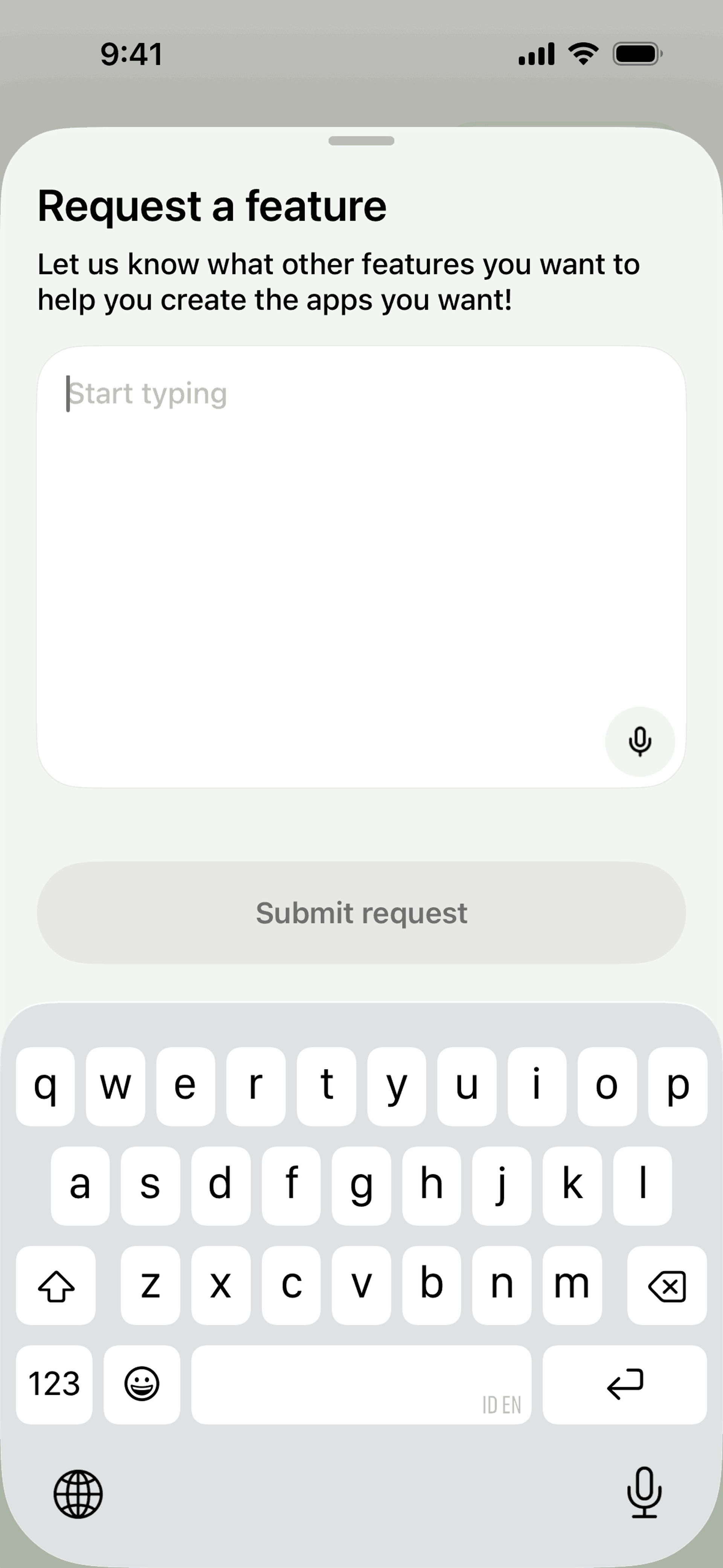 Vibecode iOS Developer Tools interface screenshot 5