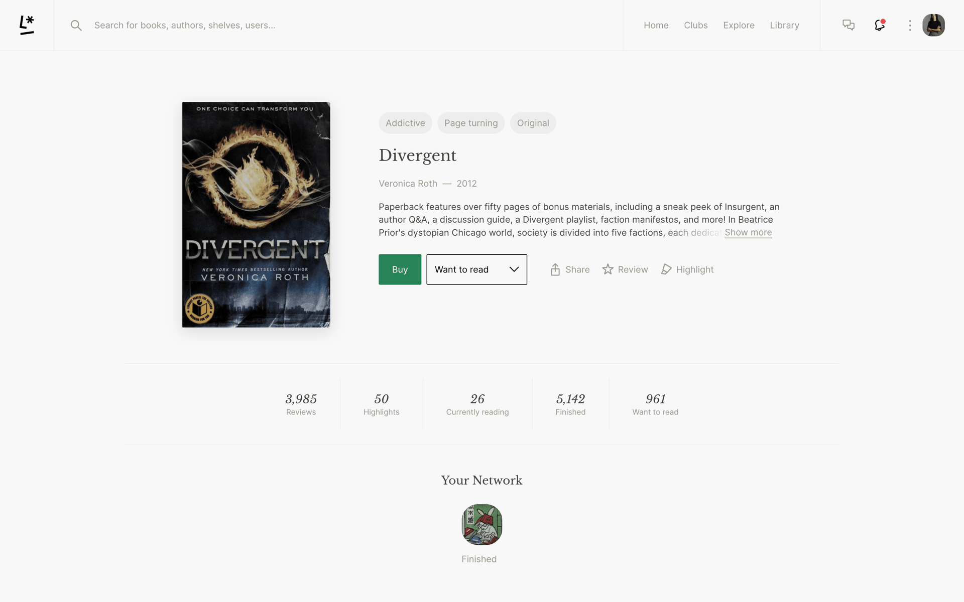Literal Web Lifestyle interface screenshot 18