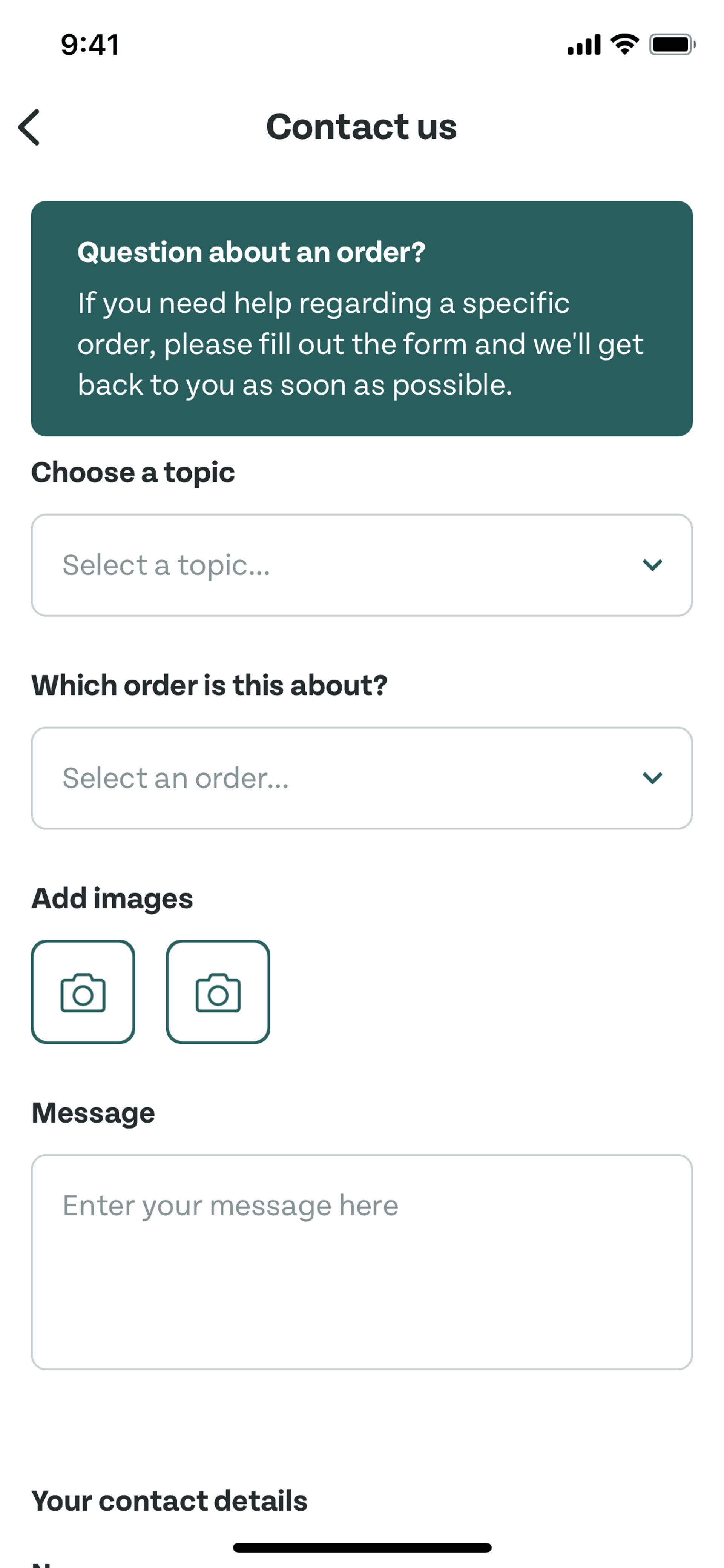 Too Good To Go iOS Food & Drink interface screenshot 23