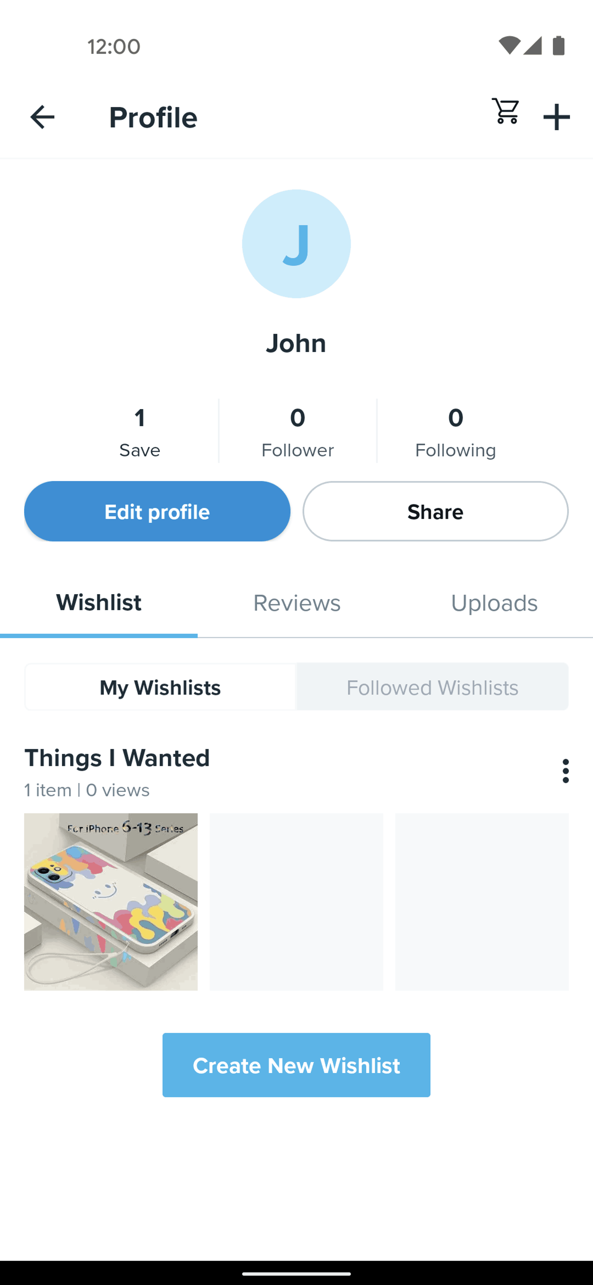 Wish Android Shopping interface screenshot 13