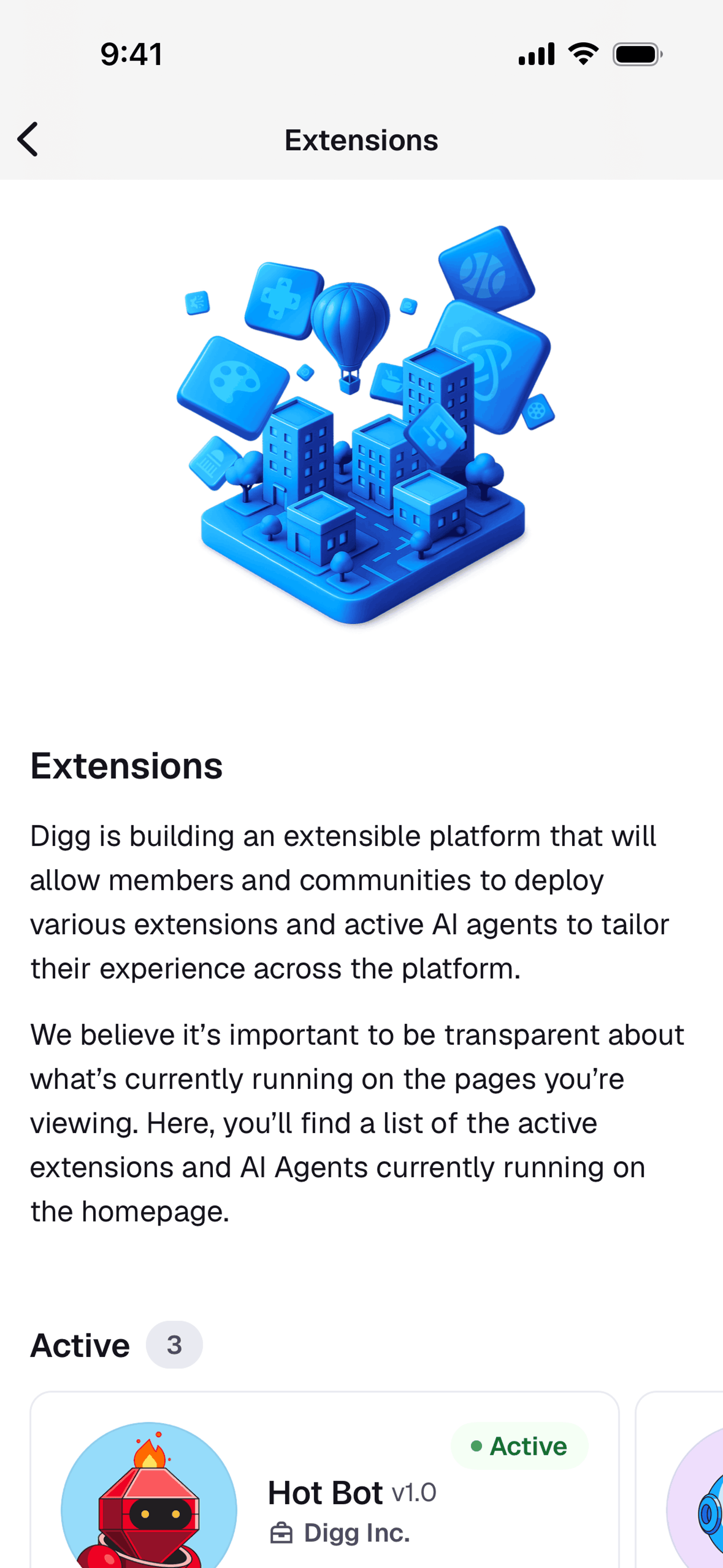 Digg iOS Social Networking interface screenshot 24