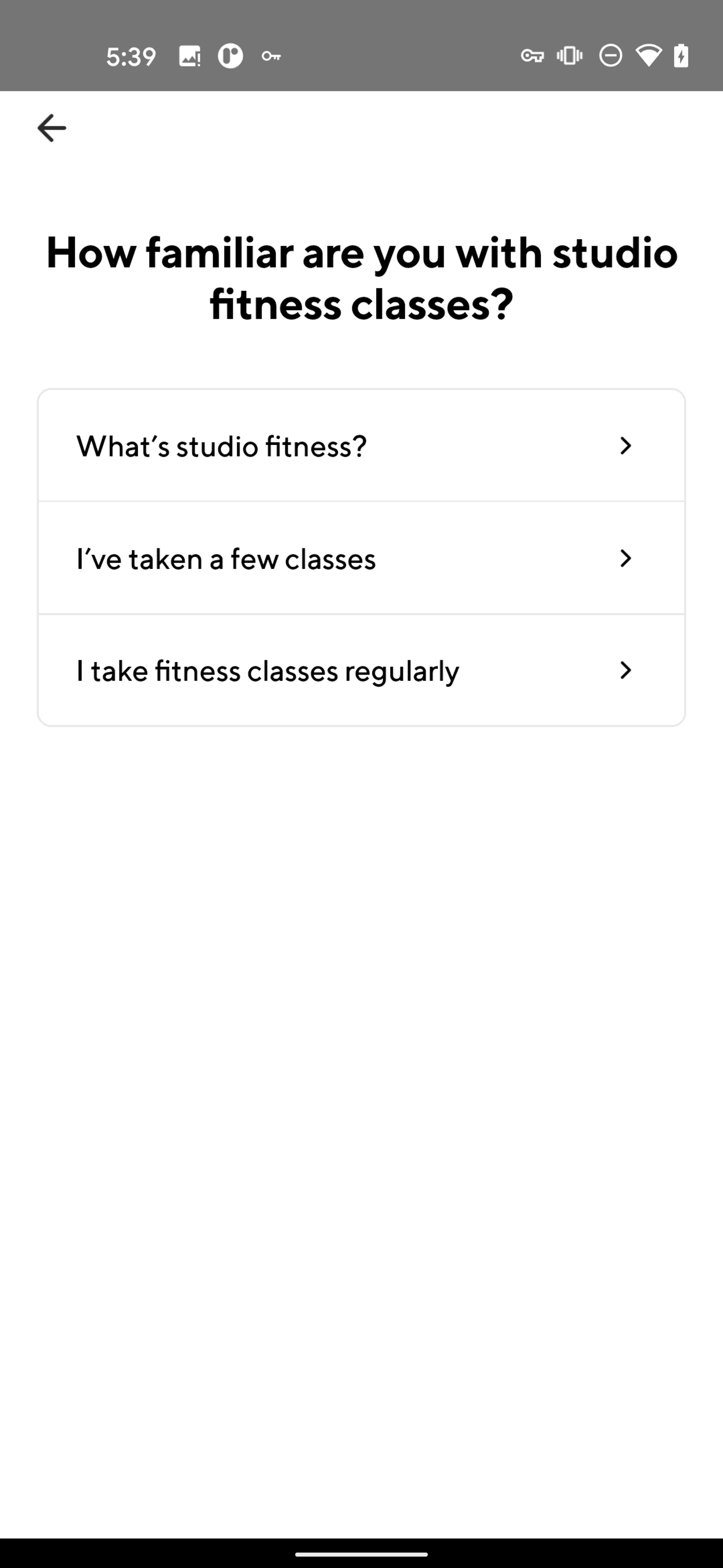 ClassPass Android Health & Fitness interface screenshot 11