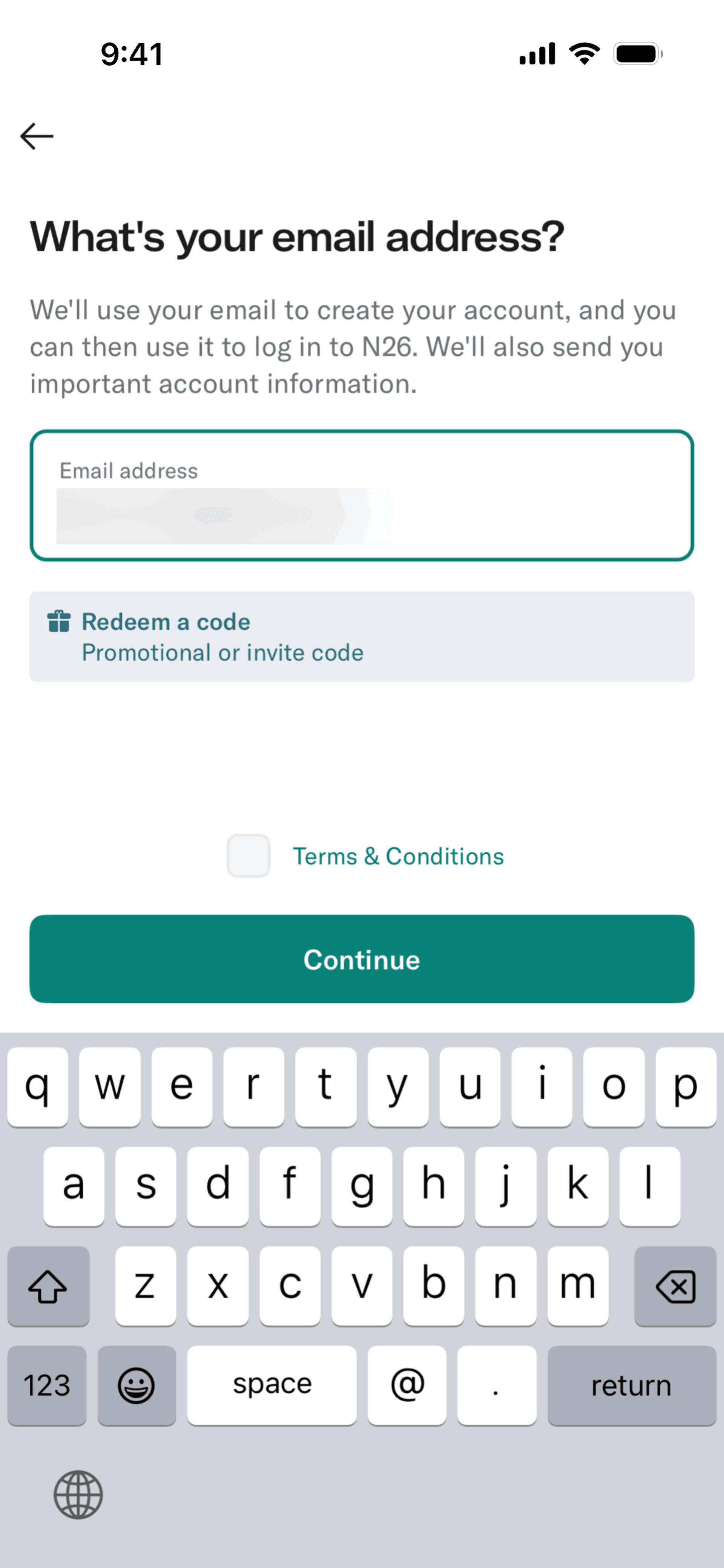 N26 iOS Finance interface screenshot 4