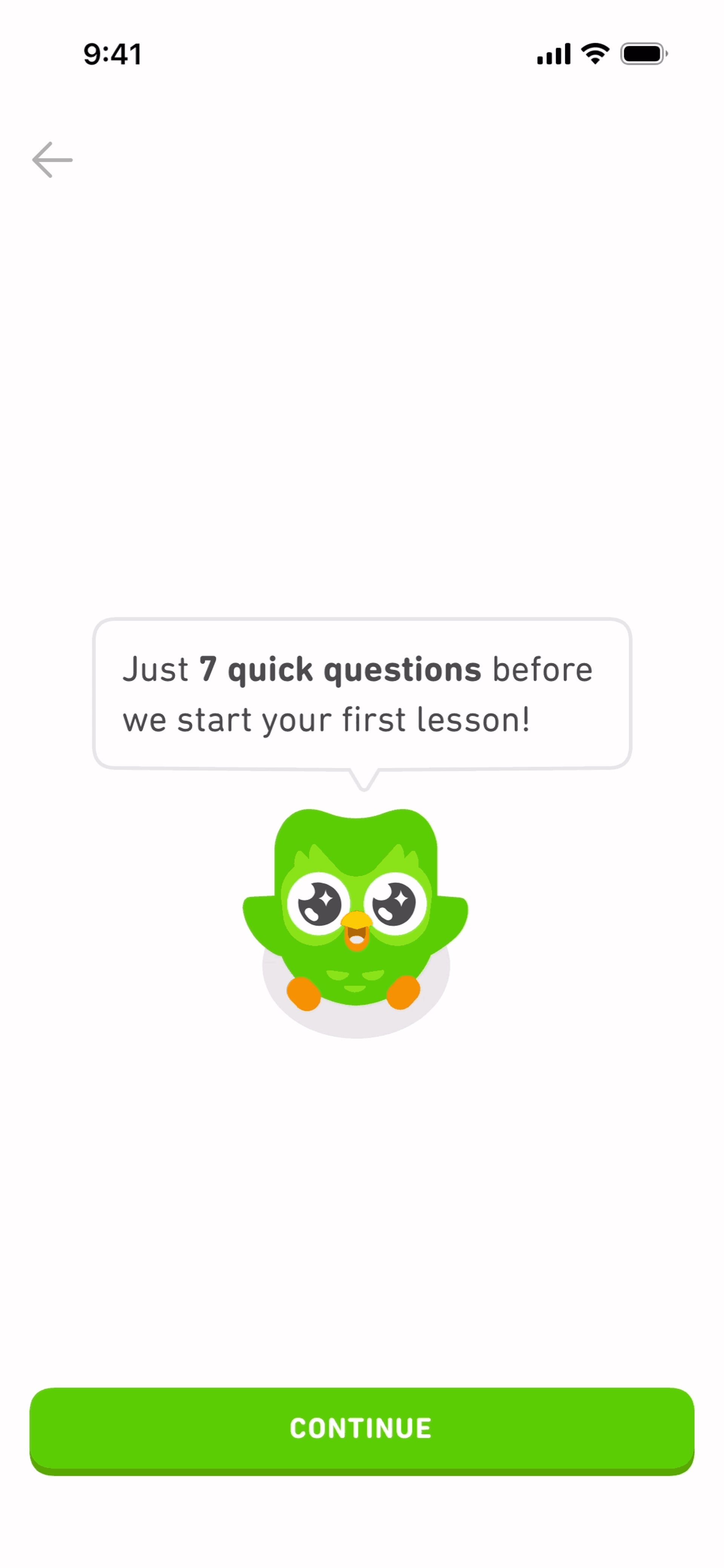 Duolingo iOS Education interface screenshot 4