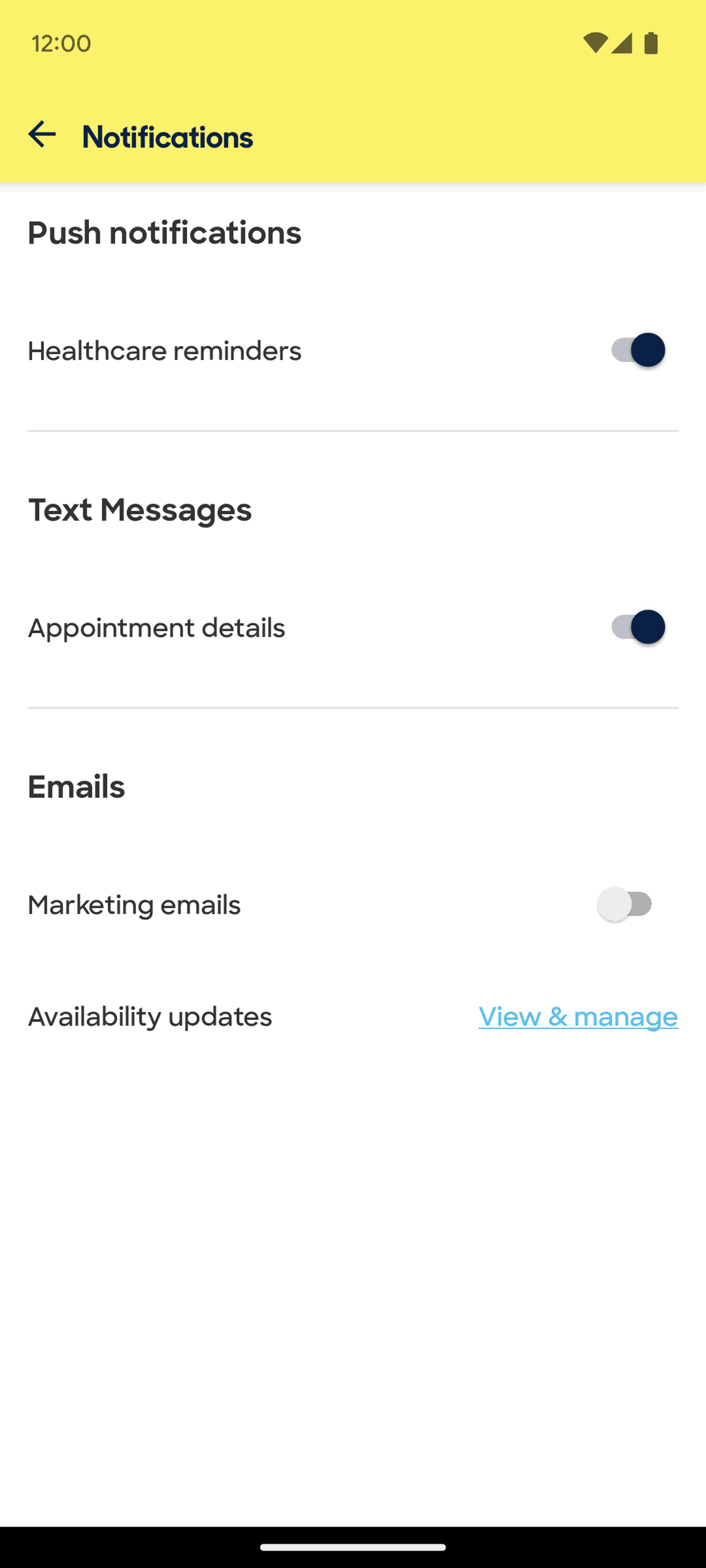 Zocdoc Android Medical interface screenshot 14