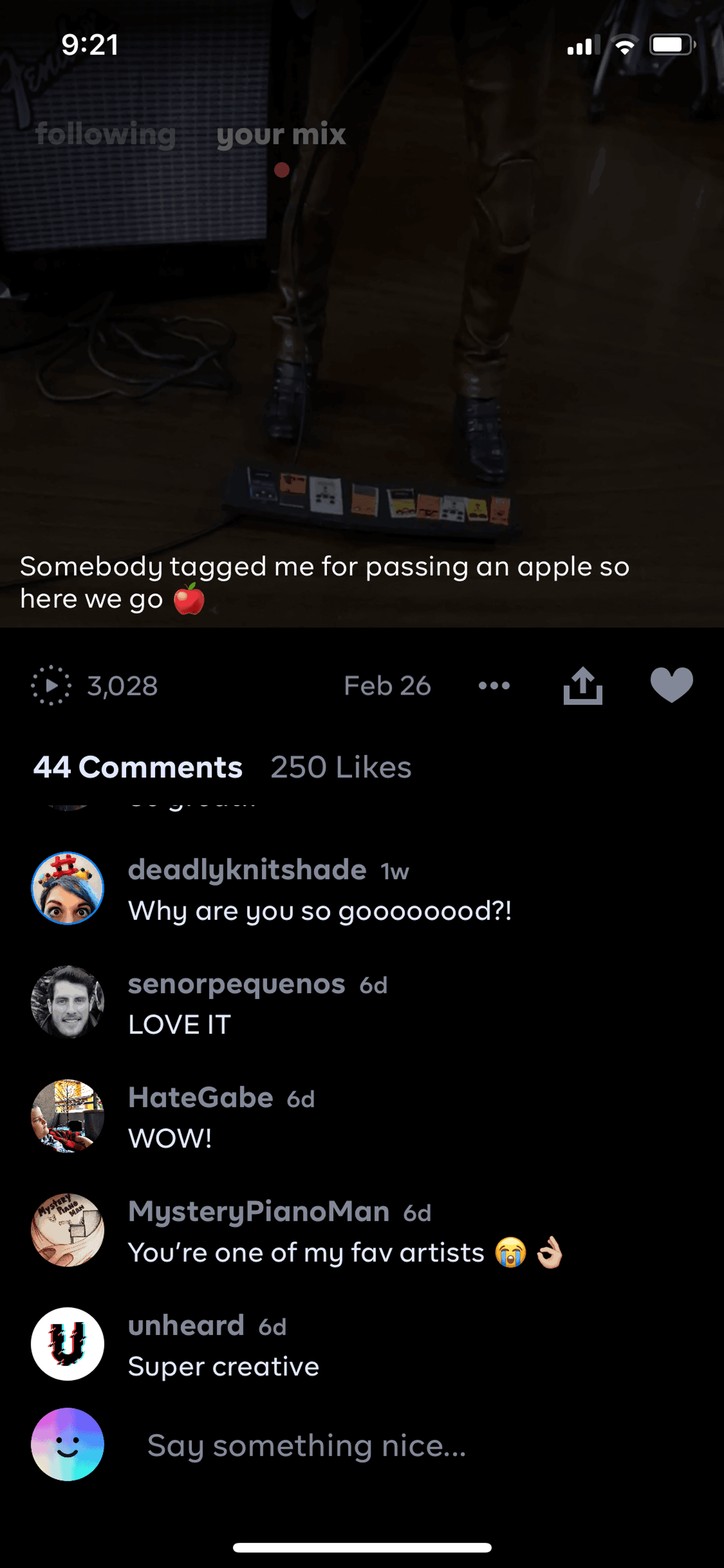 Byte iOS Social Networking interface screenshot 7