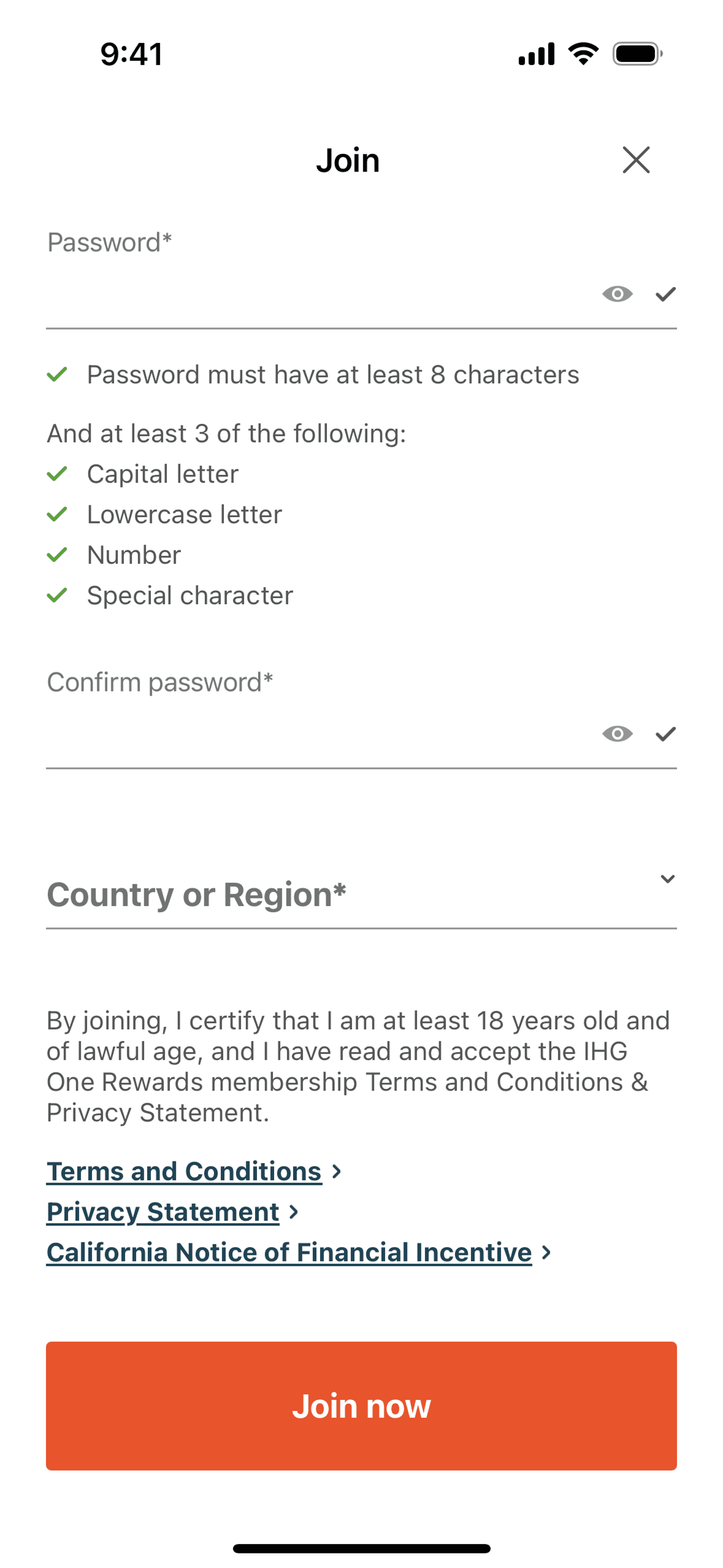 IHG Hotels & Rewards iOS Travel & Transportation interface screenshot 10