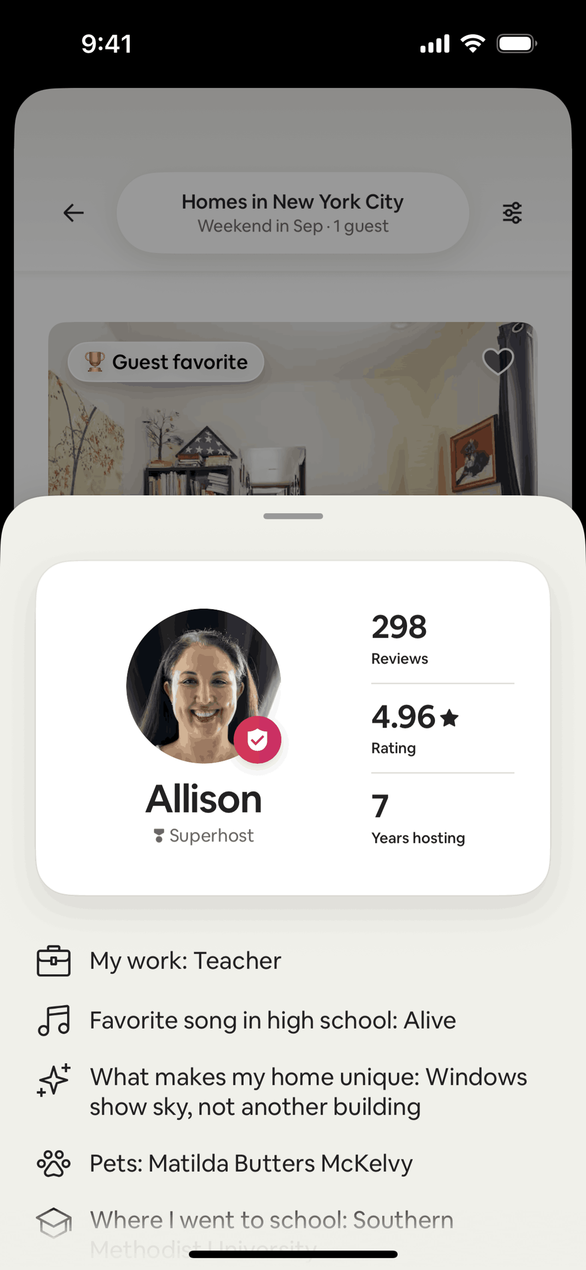 Airbnb iOS Real Estate interface screenshot 21