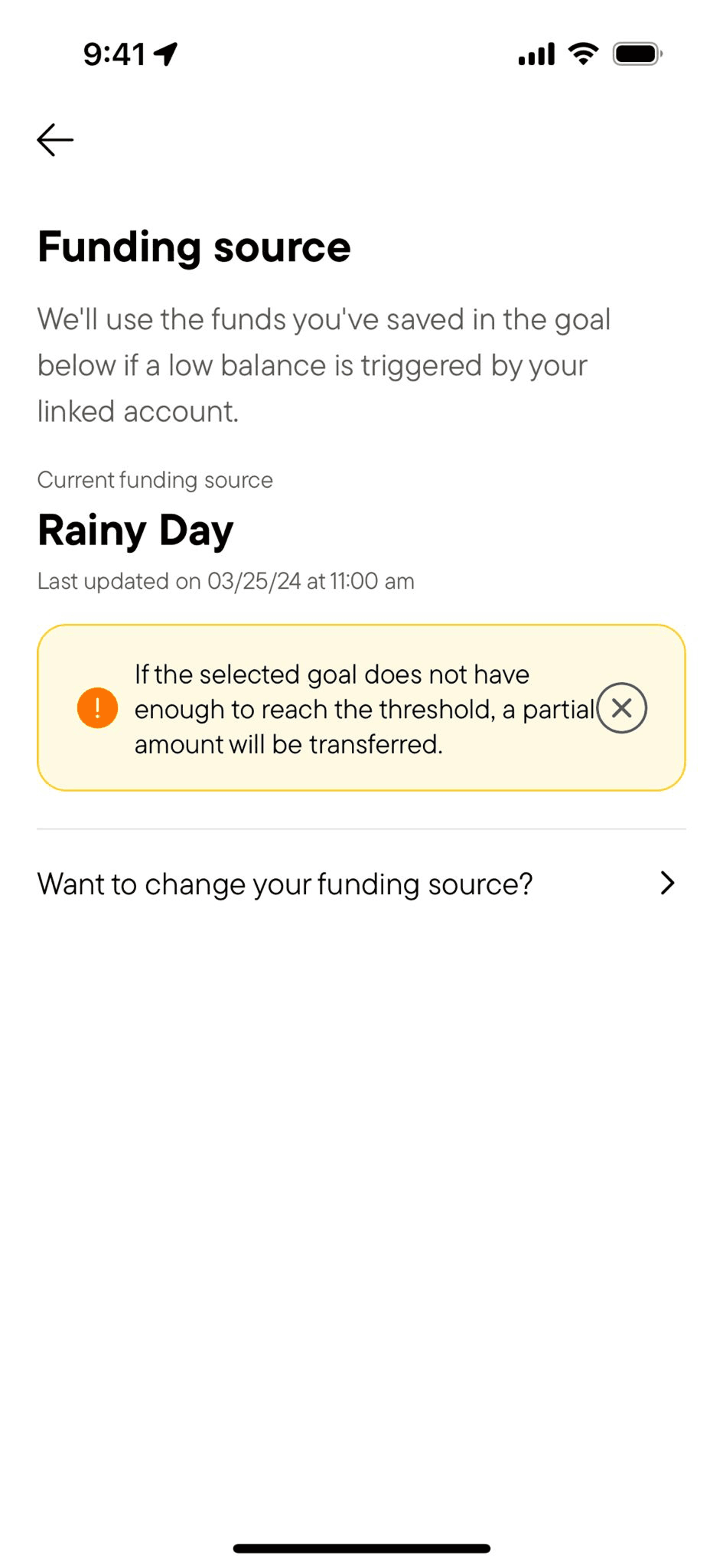 Oportun iOS Finance interface screenshot 14