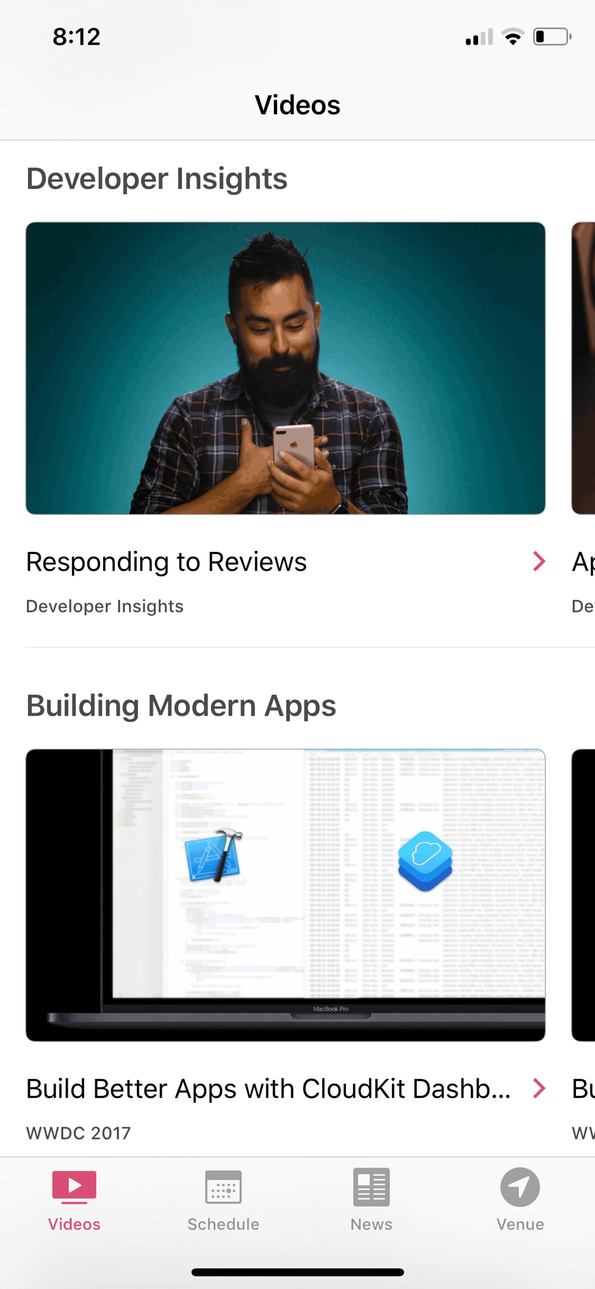 WWDC iOS Reference interface screenshot 21