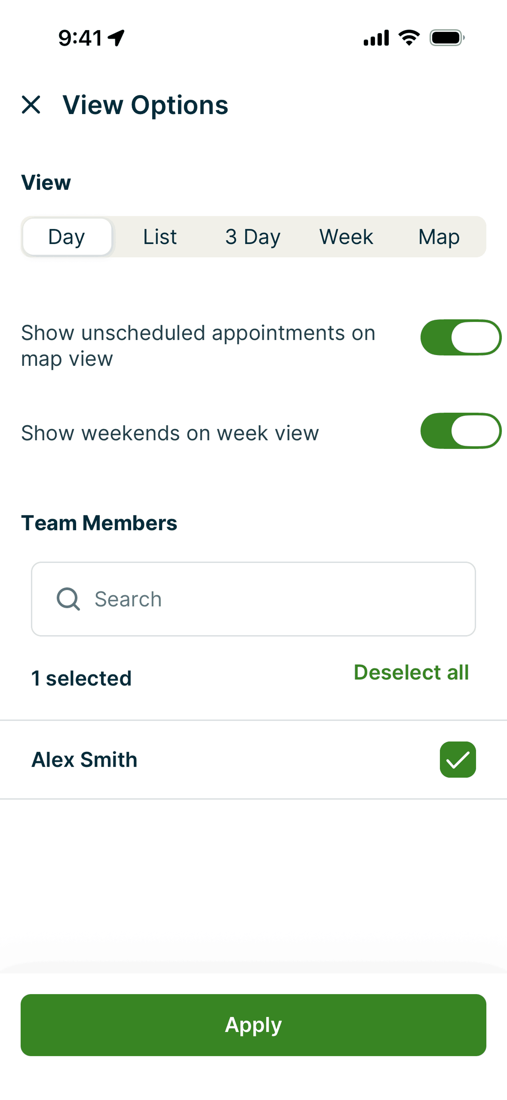 Jobber iOS Business interface screenshot 11