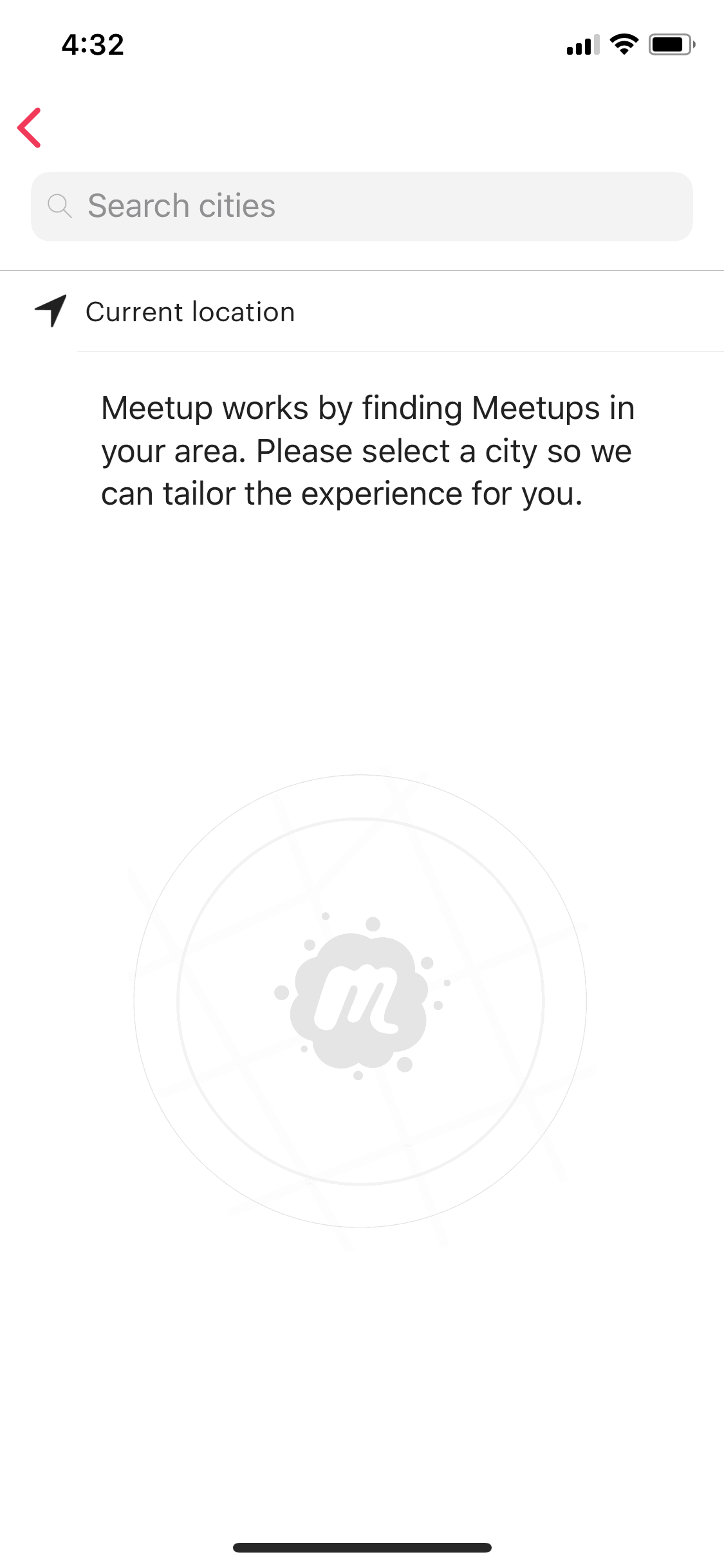 Meetup iOS Social Networking interface screenshot 5