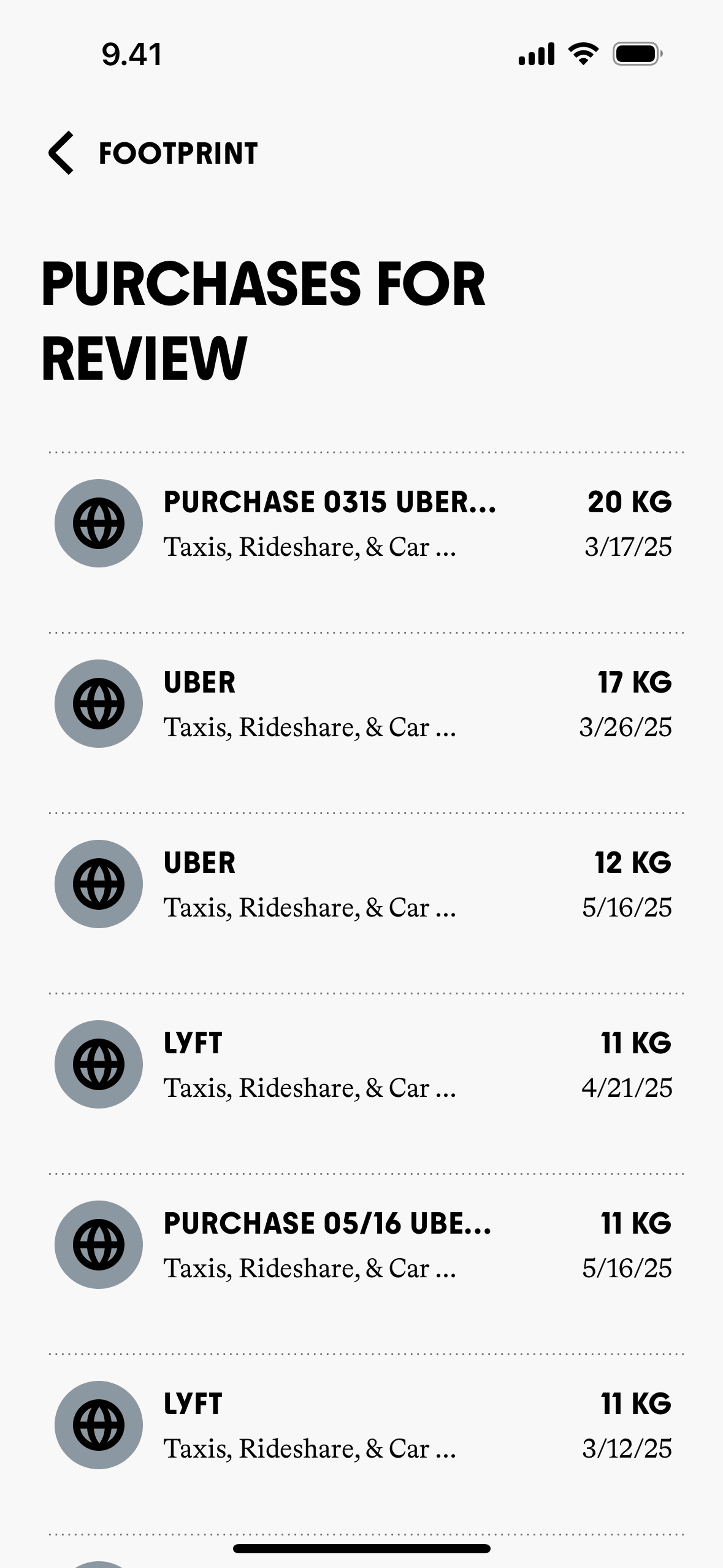Commons iOS Lifestyle interface screenshot 16