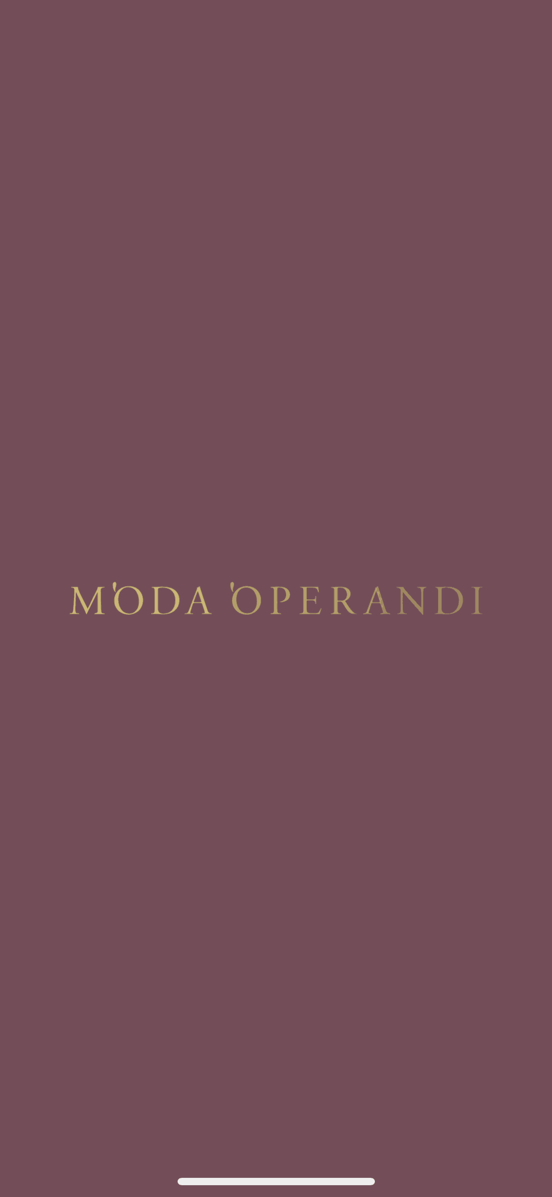 Moda Operandi iOS Shopping interface screenshot 1