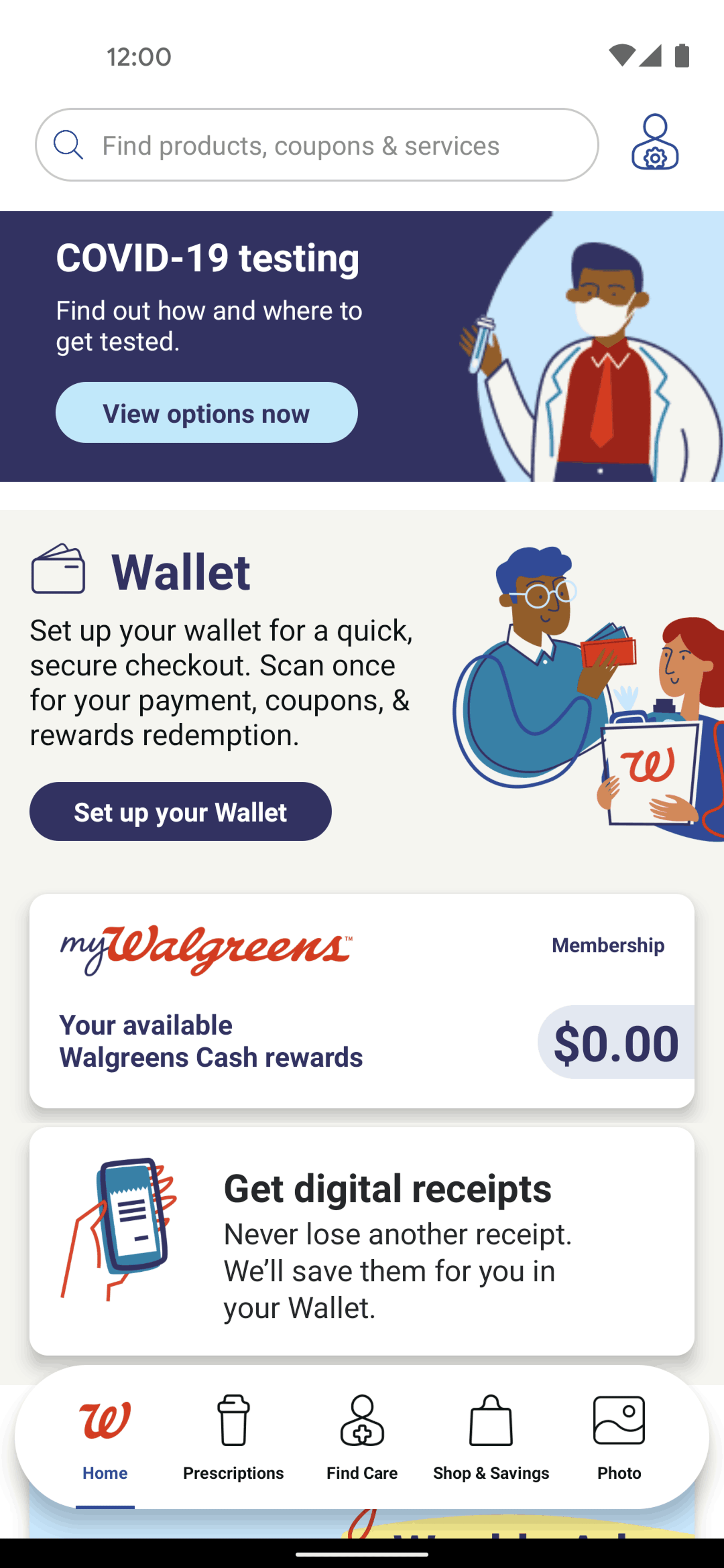Walgreens Android Shopping interface screenshot 19