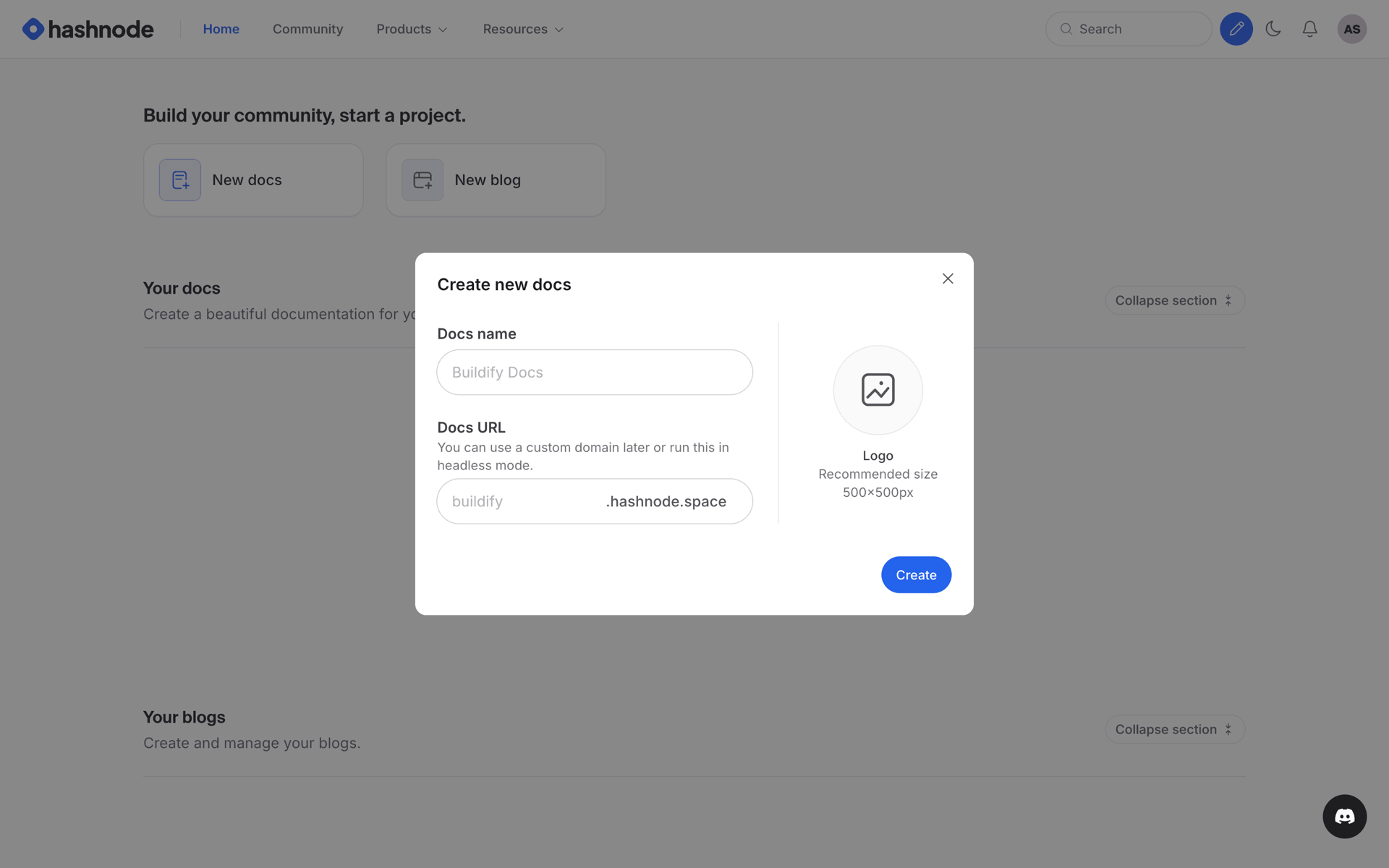 Hashnode Web Developer Tools interface screenshot 13