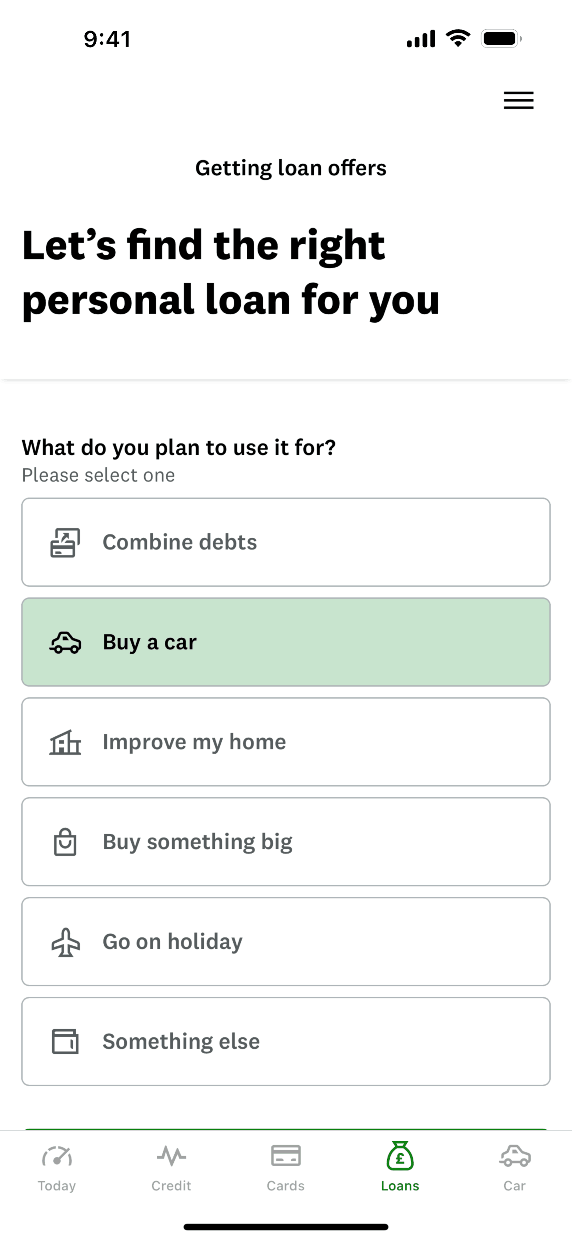 Credit Karma iOS Finance interface screenshot 20