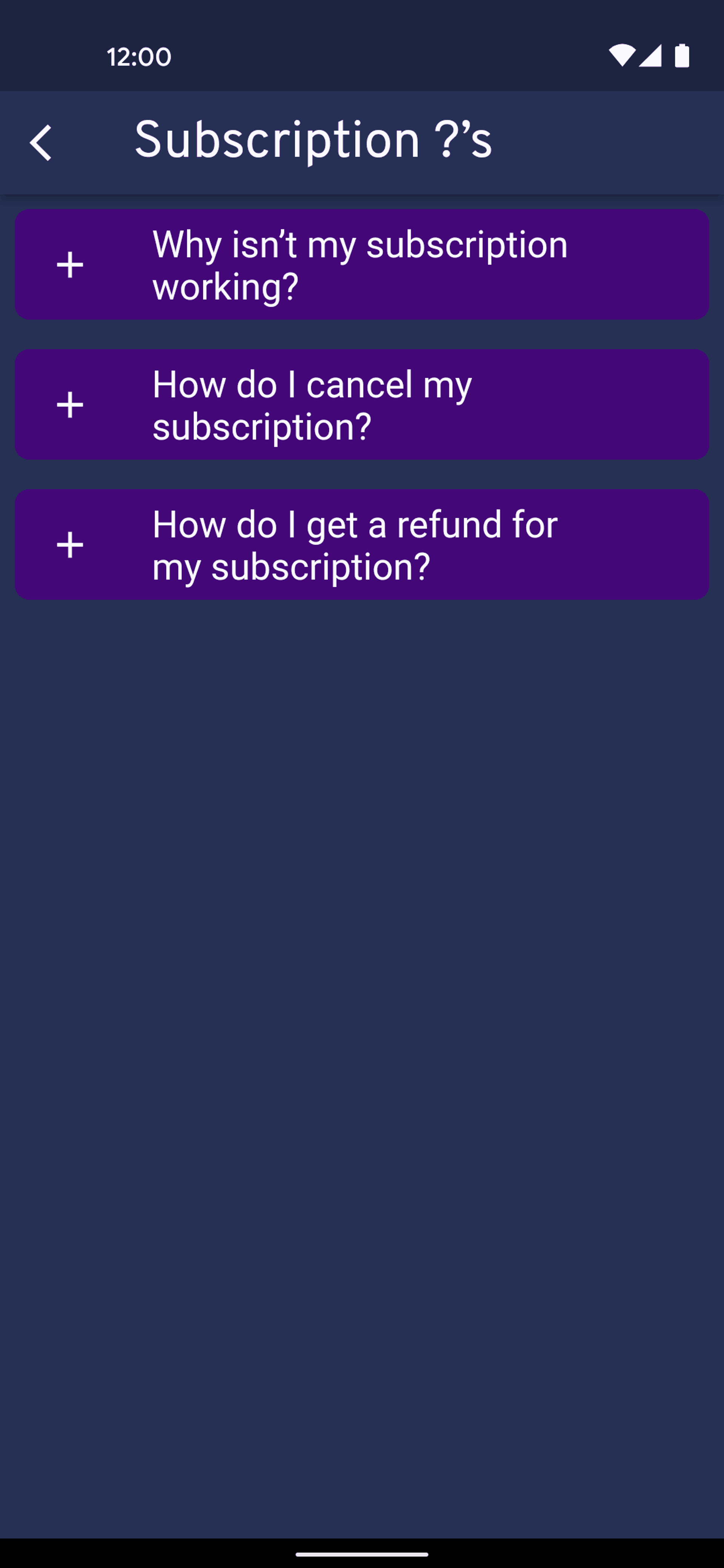 Brightmind Android Health & Fitness interface screenshot 20