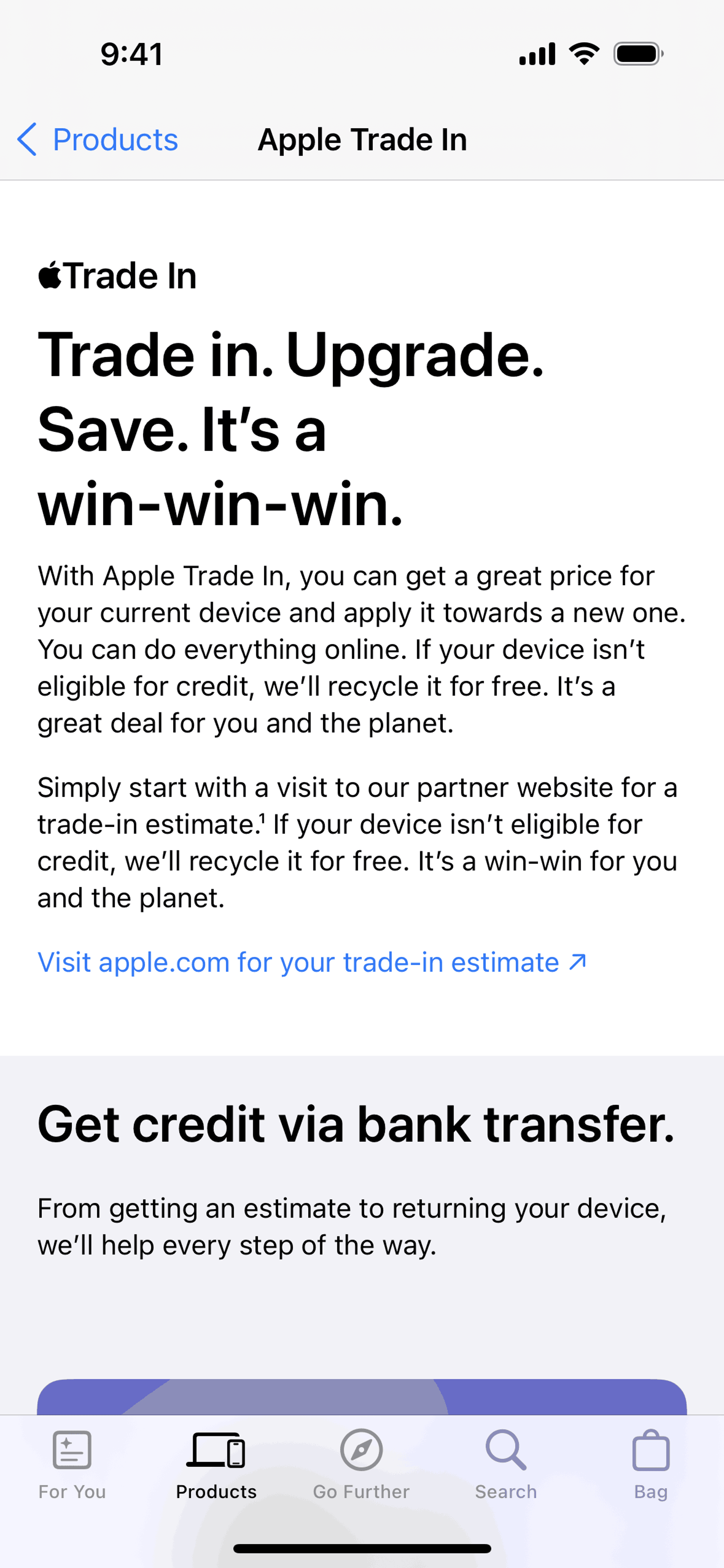 Apple Store iOS Shopping interface screenshot 15