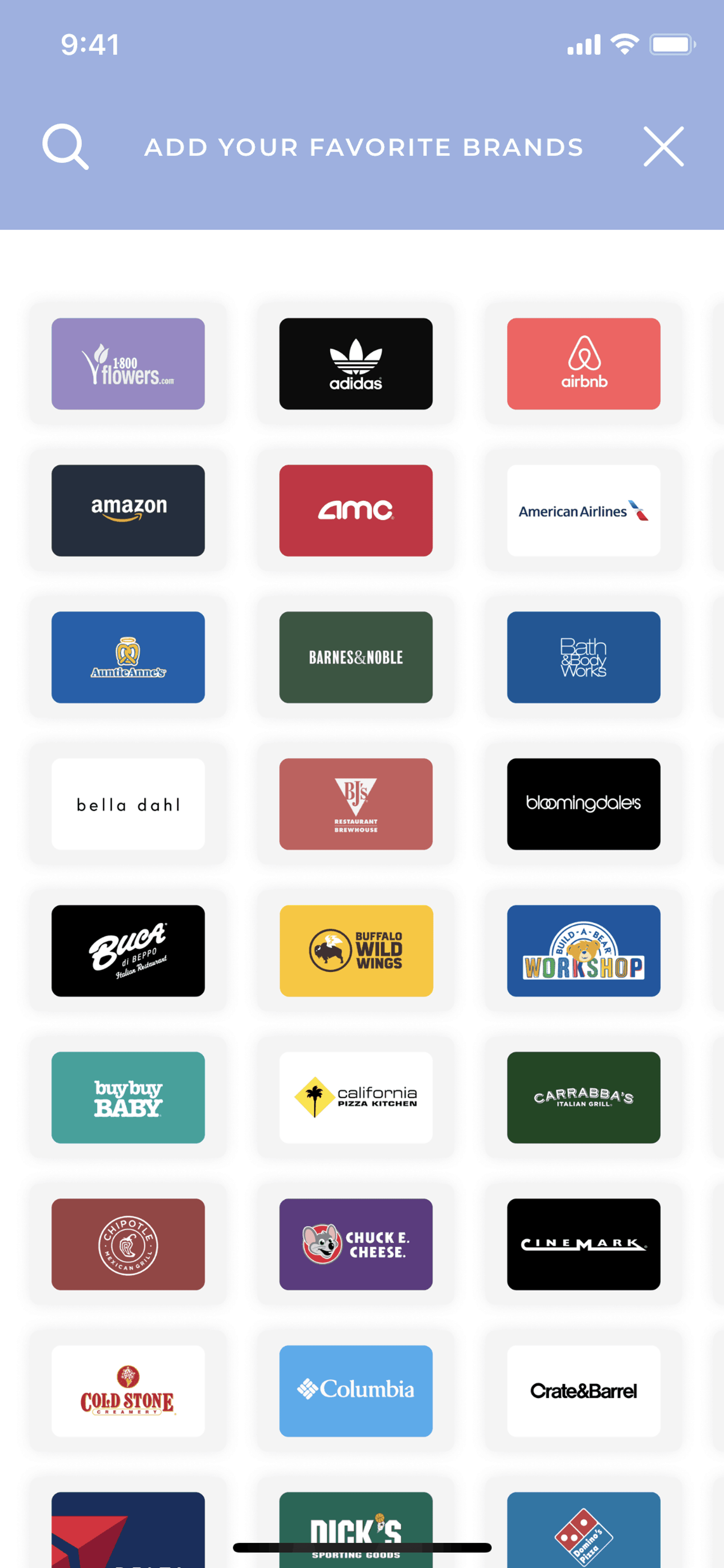 Givingli iOS Lifestyle interface screenshot 16