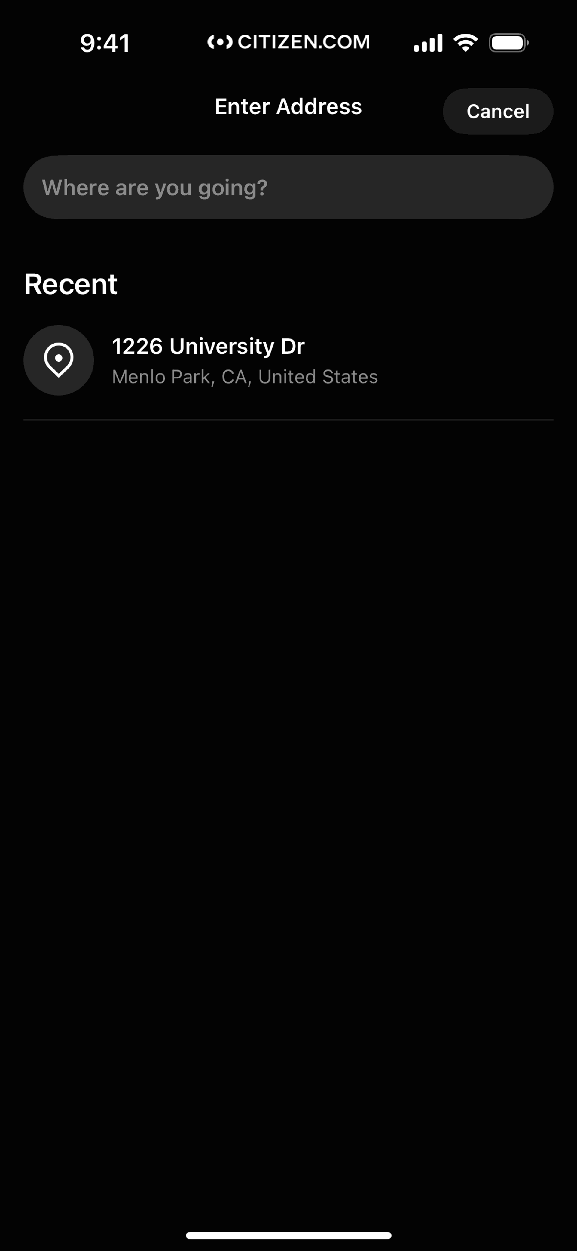 Citizen iOS News interface screenshot 16