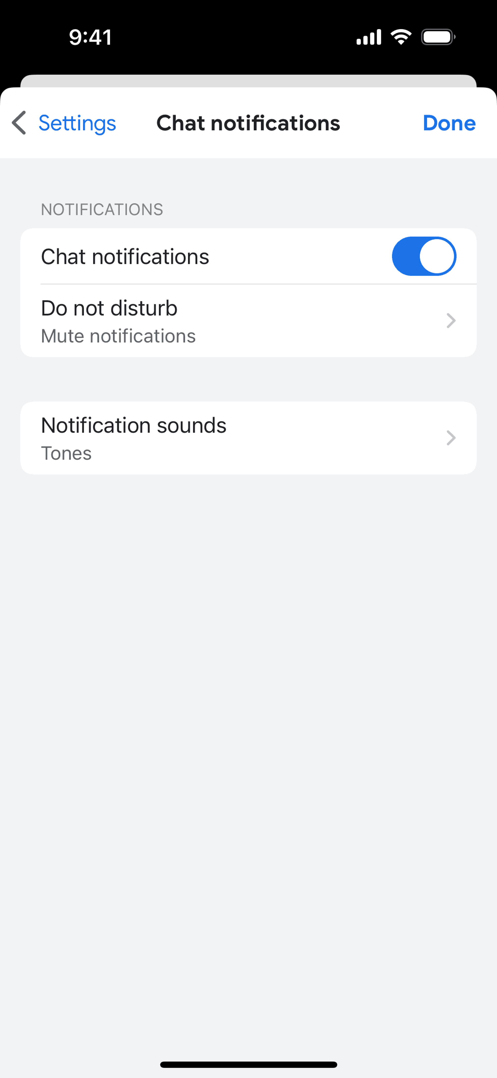 Gmail iOS Productivity interface screenshot 6